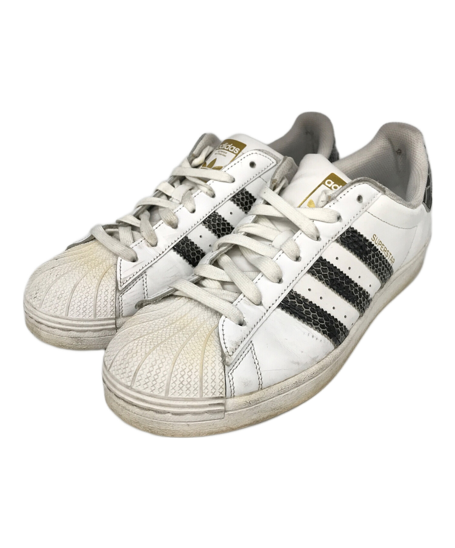 中古・古着通販】adidas (アディダス) SUPER STAR ホワイト サイズ:US10 1/2｜ブランド・古着通販  トレファク公式【TREFAC FASHION】スマホサイト