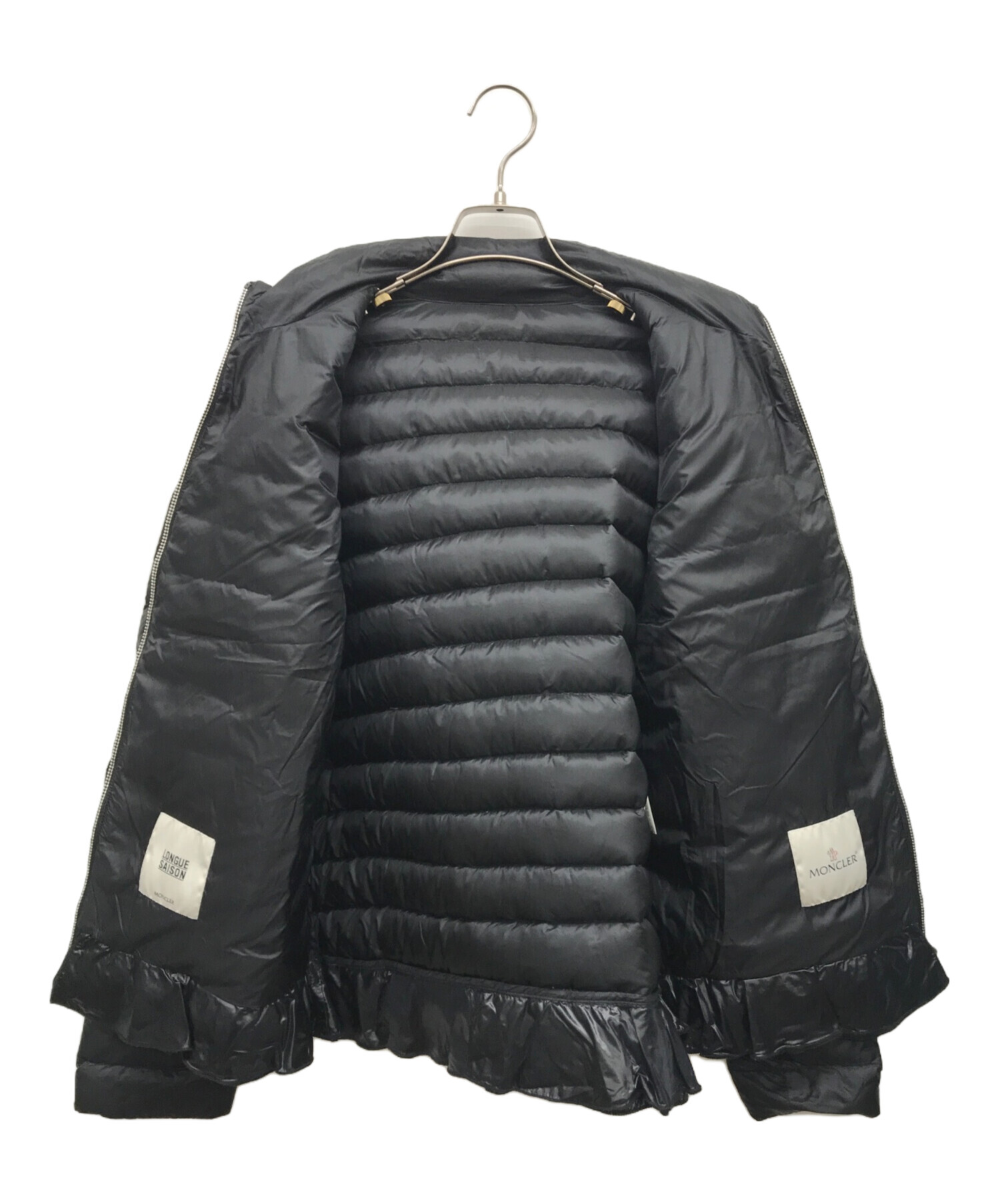 中古・古着通販】MONCLER (モンクレール) Blein lightweight quilted down jacket ブラック サイズ:3｜ブランド・古着通販  トレファク公式【TREFAC FASHION】スマホサイト