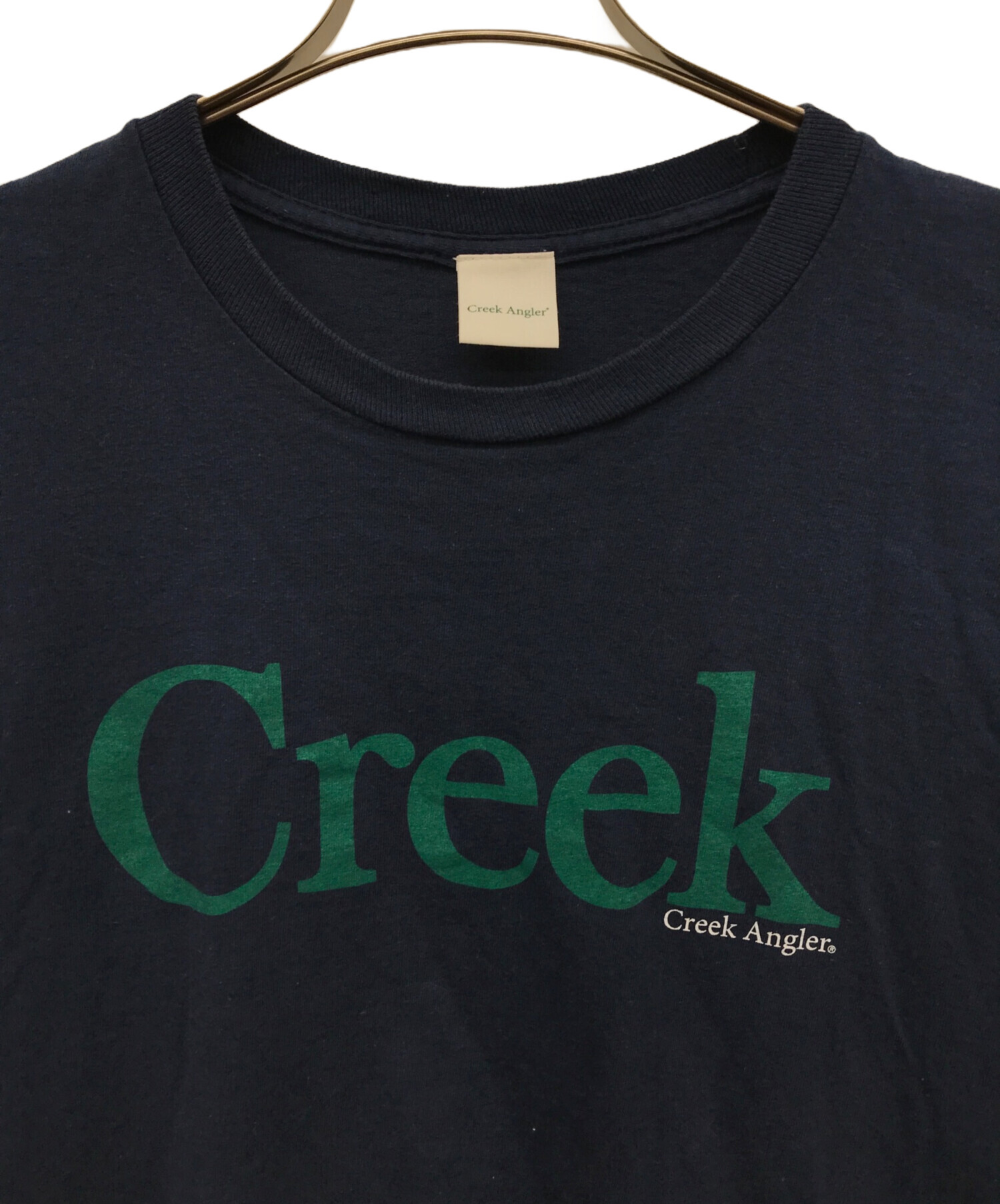 中古・古着通販】Creek (クリーク) プリントTシャツ ネイビー サイズ:不明｜ブランド・古着通販 トレファク公式【TREFAC  FASHION】スマホサイト