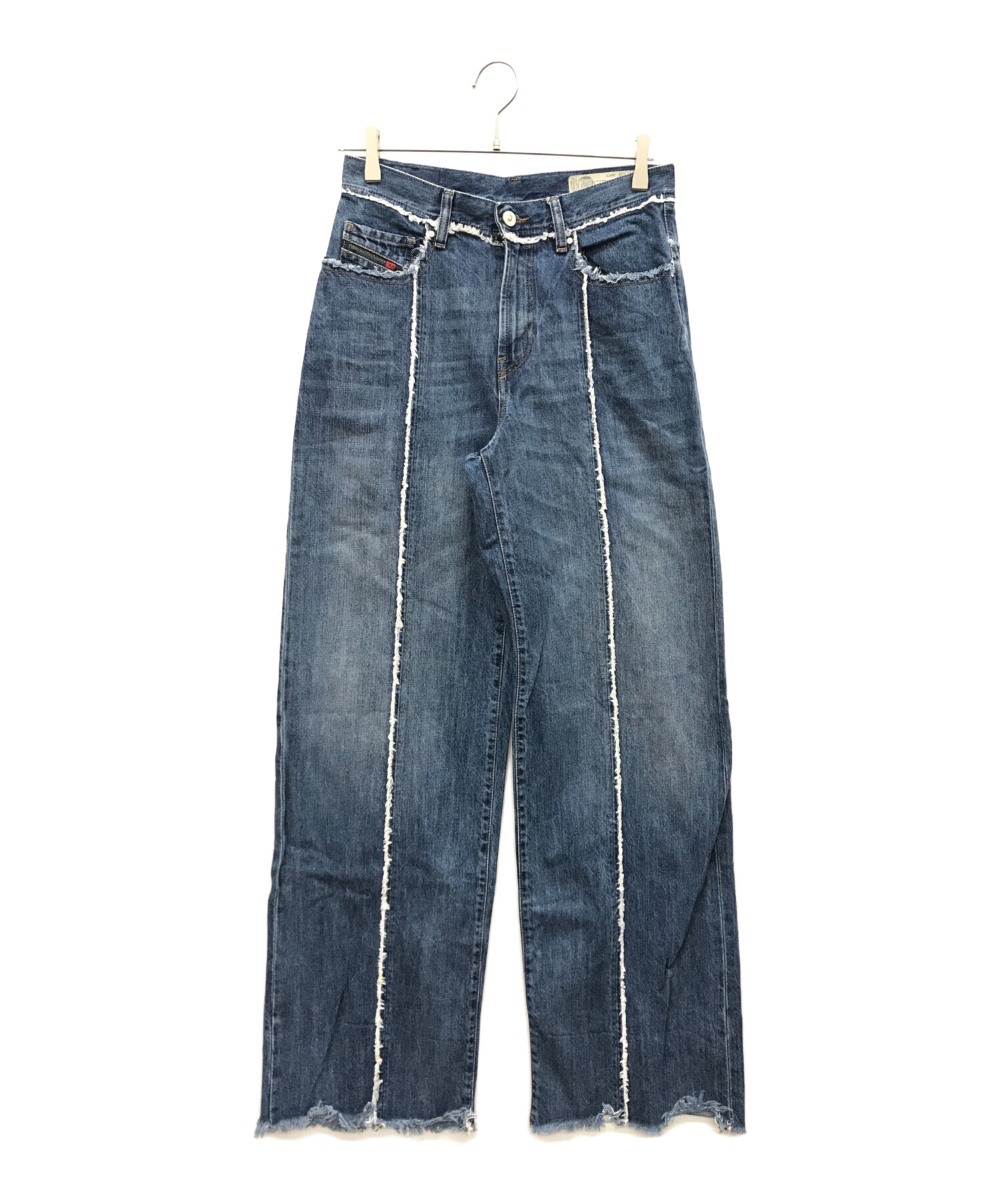 中古・古着通販】DIESEL (ディーゼル) ワイドデニムパンツ インディゴ サイズ:W27-L32｜ブランド・古着通販 トレファク公式【TREFAC  FASHION】スマホサイト