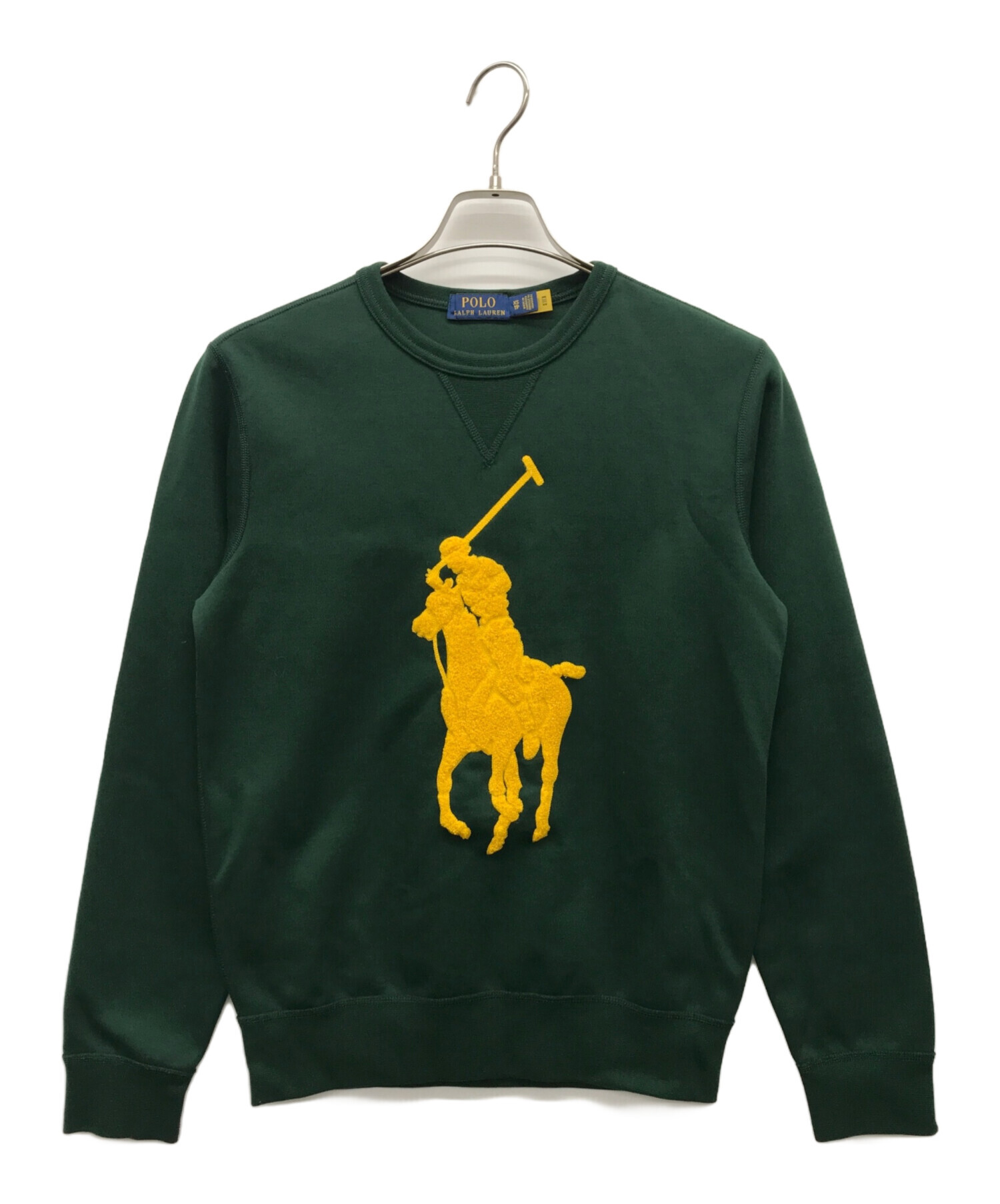 中古・古着通販】POLO RALPH LAUREN (ポロ・ラルフローレン) ポニー刺繍スウェット グリーン サイズ:XS｜ブランド・古着通販  トレファク公式【TREFAC FASHION】スマホサイト