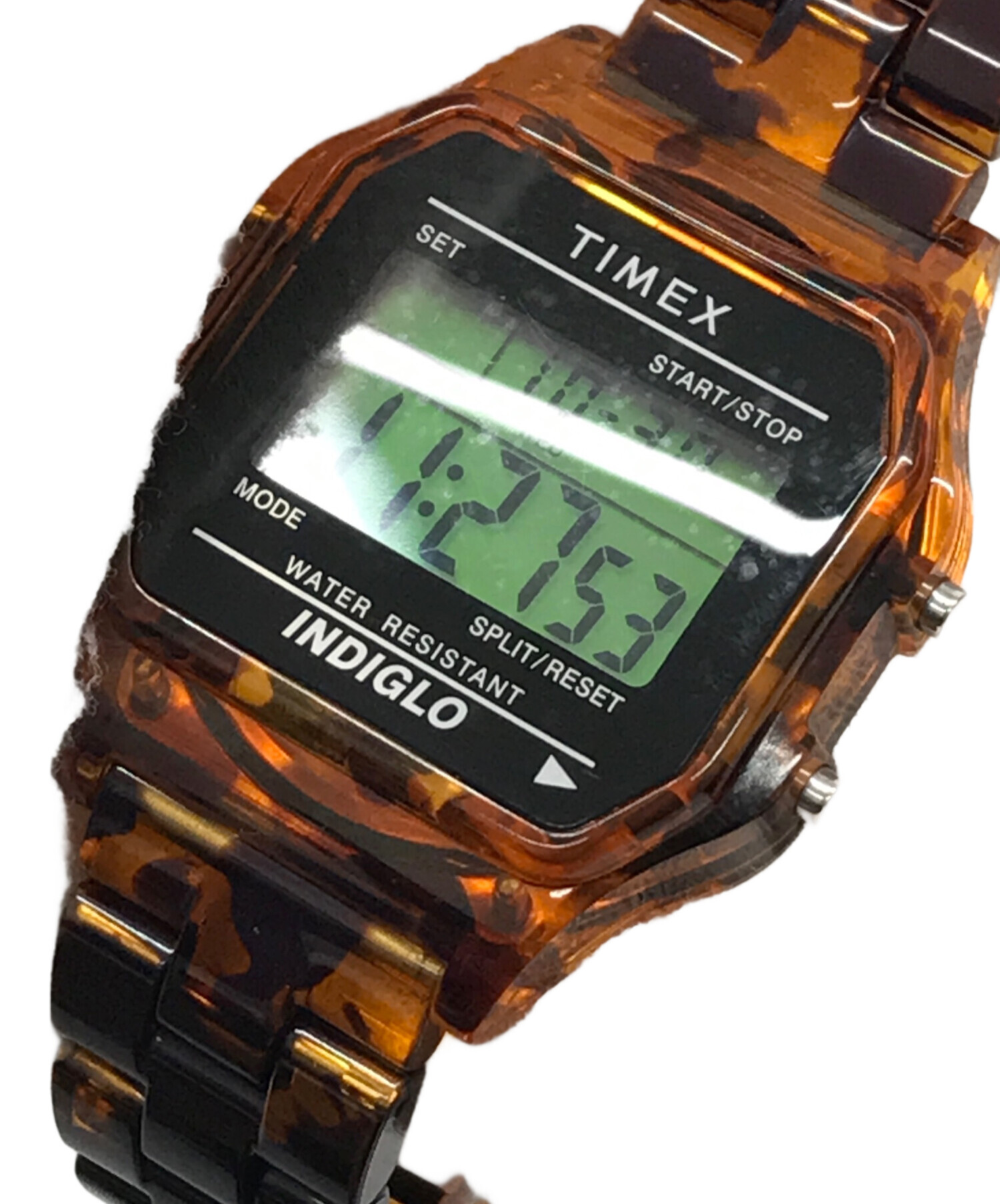 TIMEX (タイメックス) BEAMS (ビームス) 別注デジタルウォッチ ブラウン