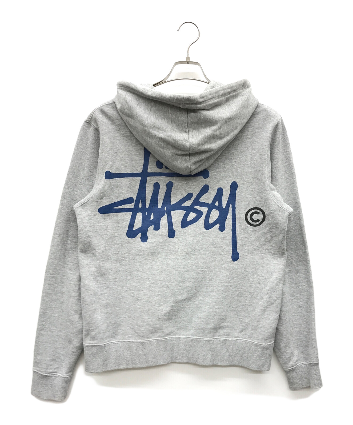 中古・古着通販】stussy (ステューシー) プリントパーカー グレー サイズ:S｜ブランド・古着通販 トレファク公式【TREFAC  FASHION】スマホサイト