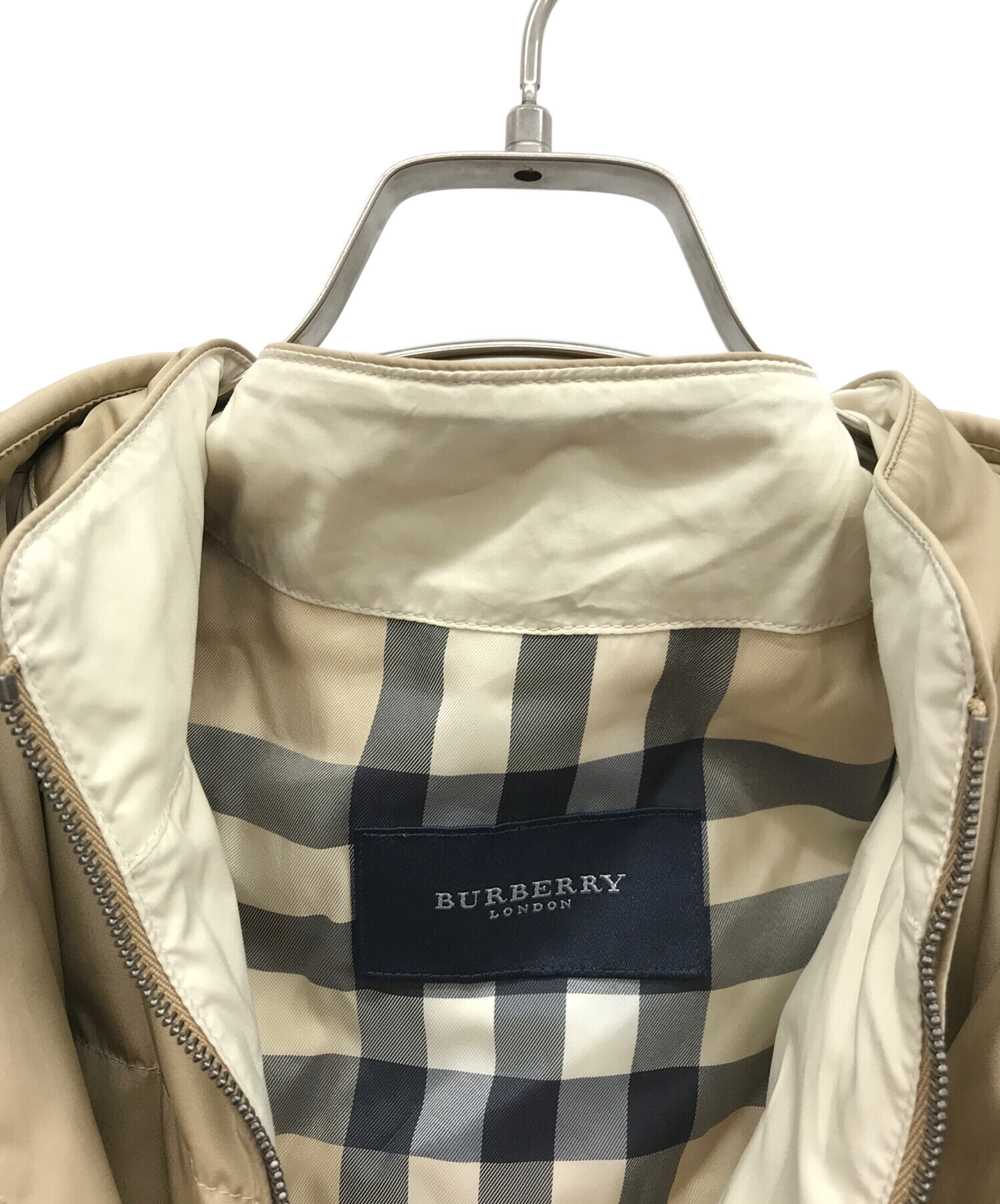 中古・古着通販】BURBERRY LONDON (バーバリーロンドン) ライナー付きステンカラーコート ベージュ サイズ:L｜ブランド・古着通販  トレファク公式【TREFAC FASHION】スマホサイト