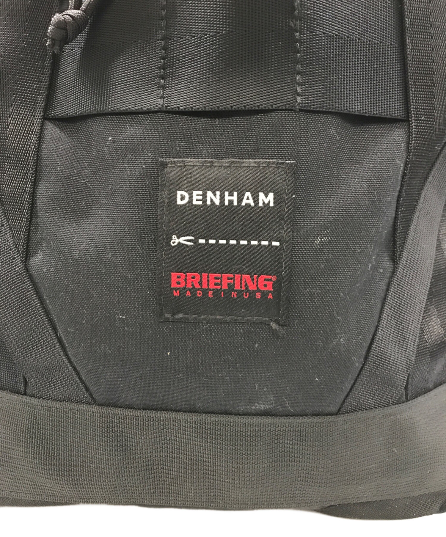 中古・古着通販】BRIEFING (ブリーフィング) Denham (デンハム) リュック ブラック｜ブランド・古着通販 トレファク公式【TREFAC  FASHION】スマホサイト