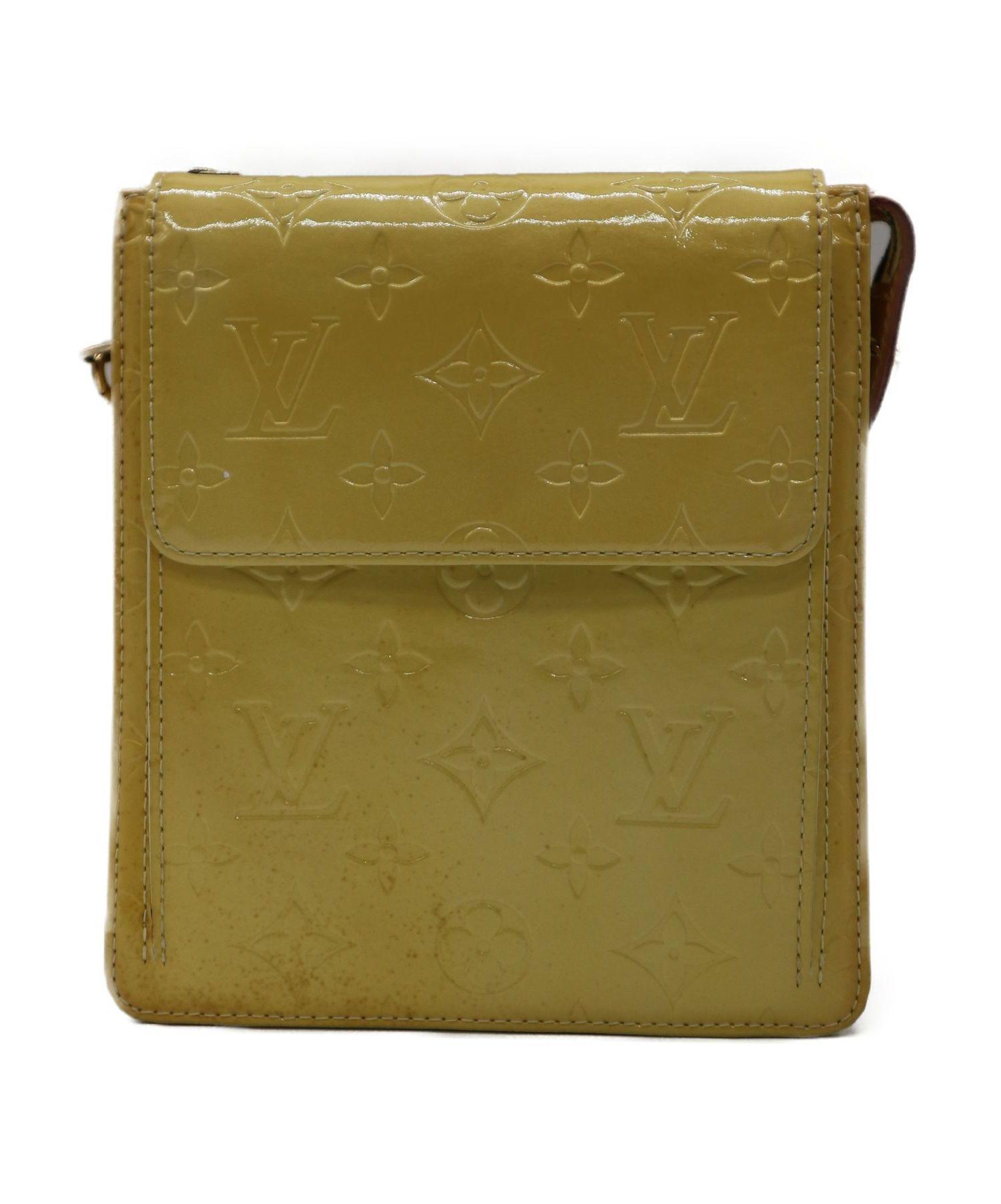 中古・古着通販】LOUIS VUITTON (ルイヴィトン) モットミニショルダーバッグ イエロー×ブラウン サイズ:- ヴェルニ M91059  TH0969 廃盤モデル｜ブランド・古着通販 トレファク公式【TREFAC FASHION】スマホサイト