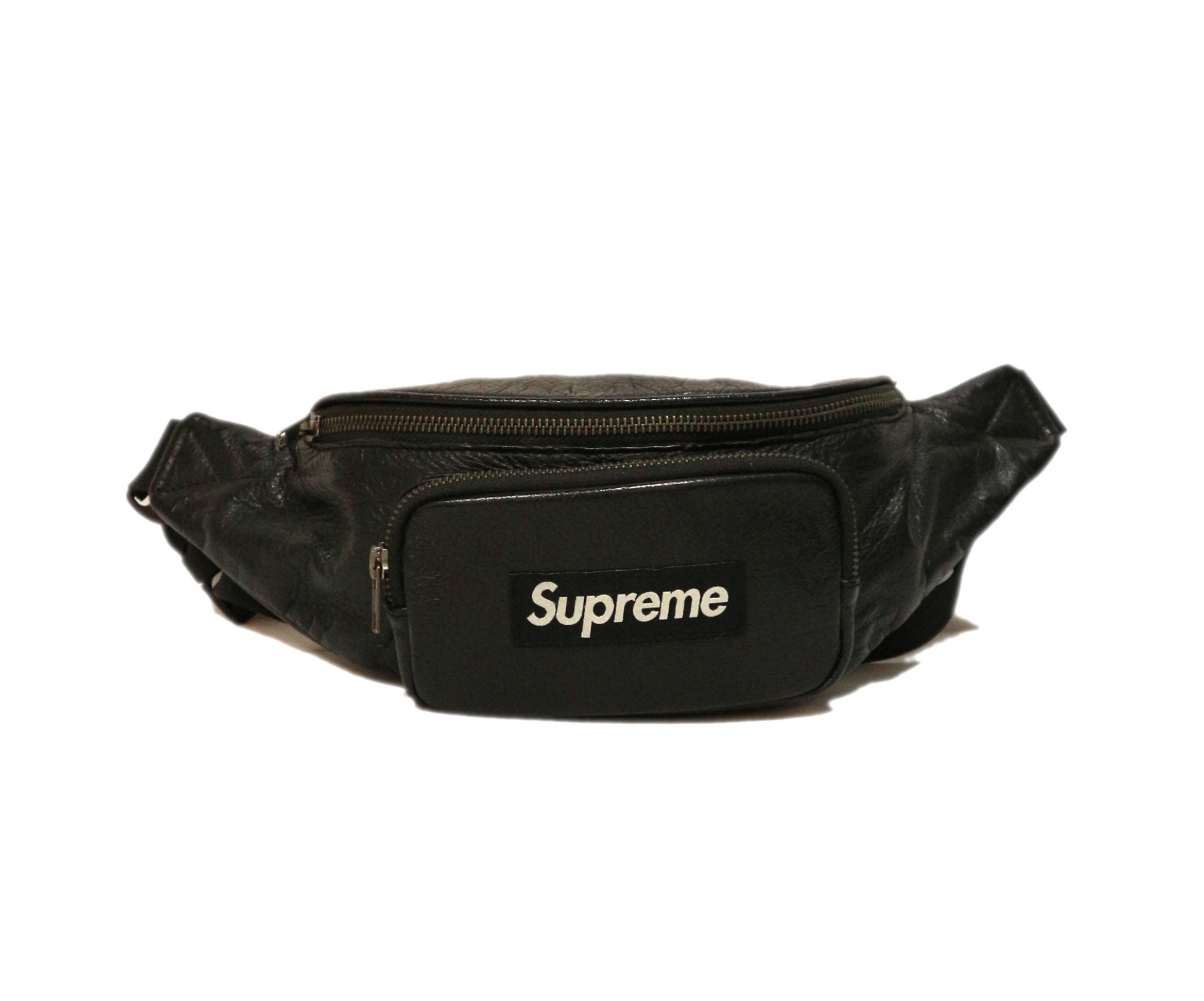 中古・古着通販】Supreme (シュプリーム) レザーウエストバッグ