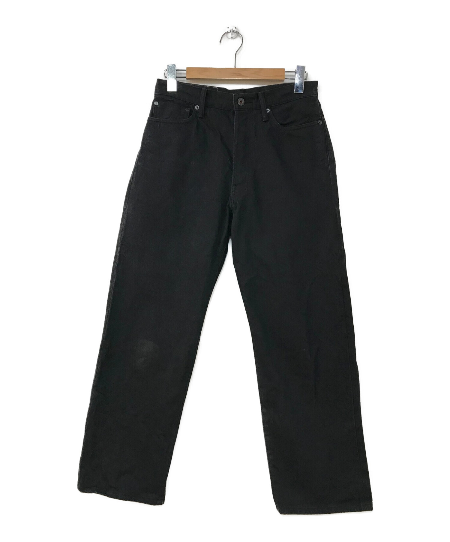 Snow peak (スノーピーク) Recycled Cotton 5pkt Denim Regular ブラック サイズ:W30