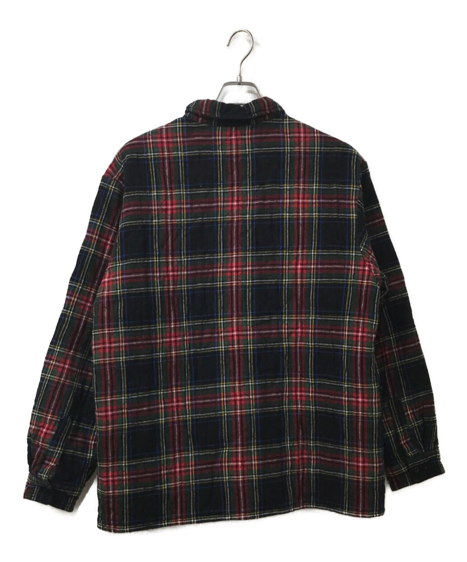 中古・古着通販】SUPREME (シュプリーム) Quited Plaid Flannel Shirt