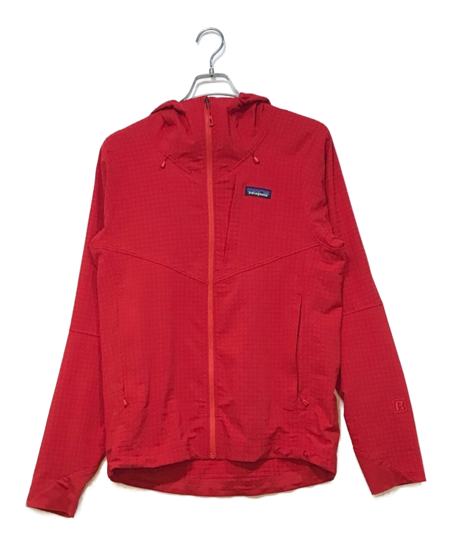 Patagonia (パタゴニア) R1テックフェイスフーディ レッド サイズ:S