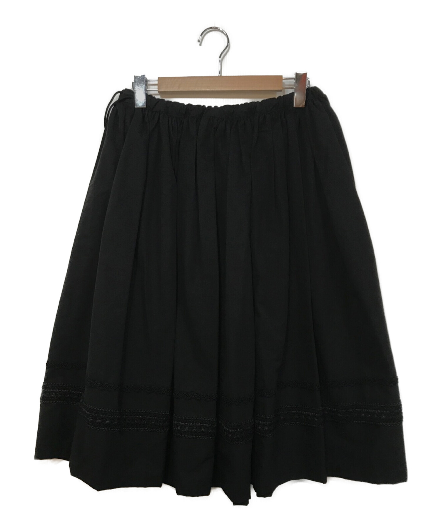 MIYAO スカート ブラック - ひざ丈スカート