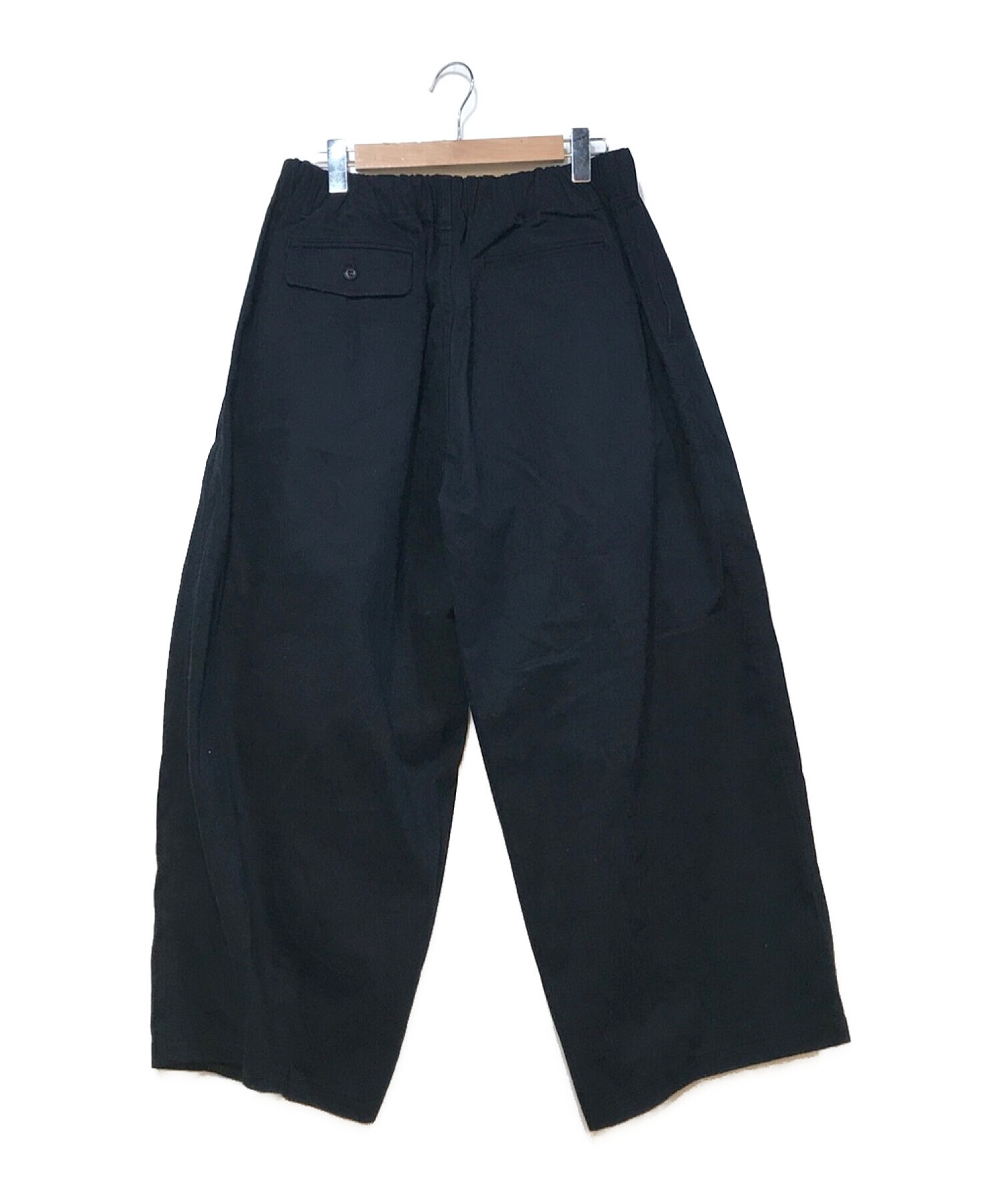 Graphpaper×is-ness (グラフペーパー×イズネス) BALLOON EZ PANTS ネイビー サイズ:M