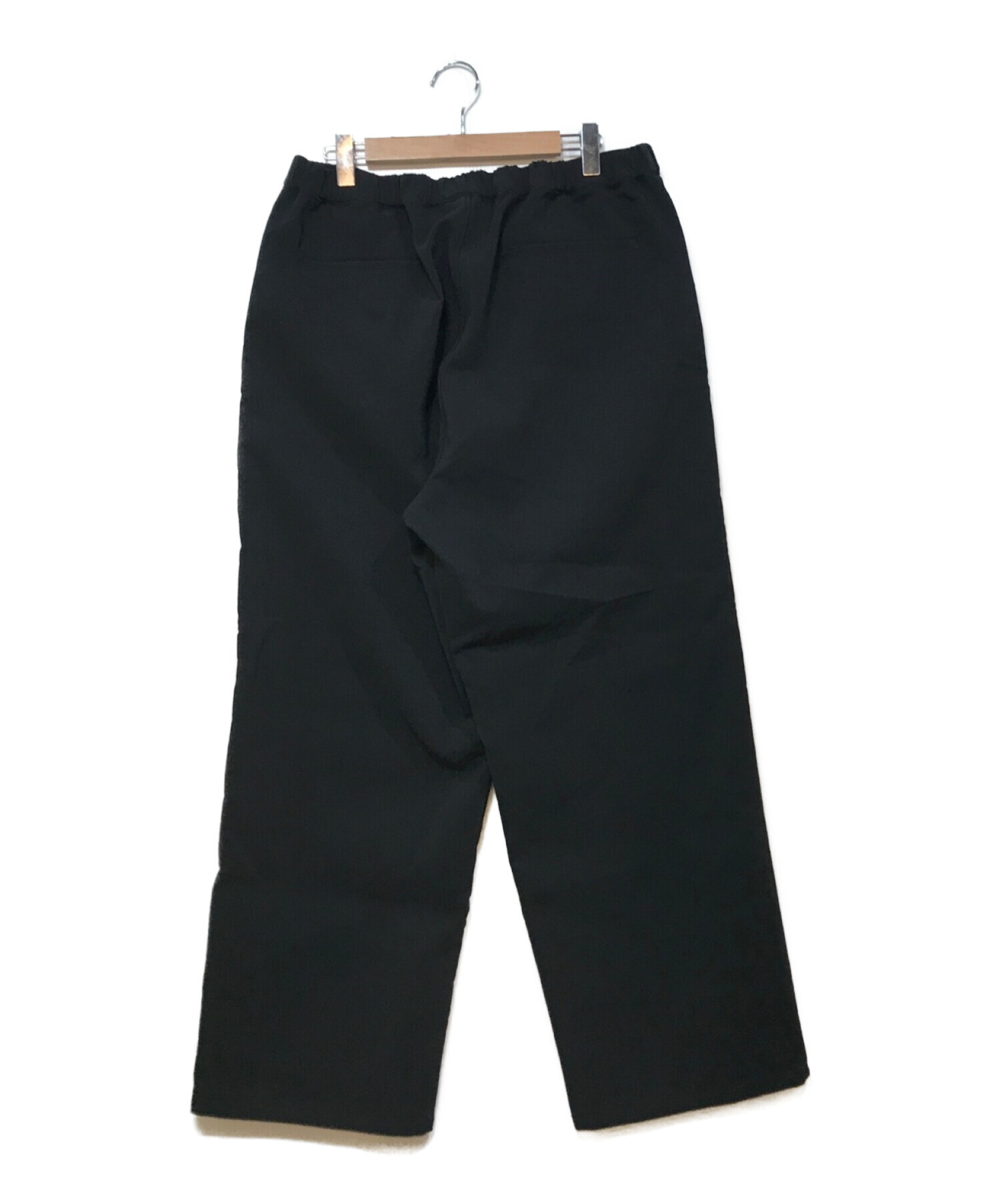 Graphpaper (グラフペーパー) Triple Cloth Wide Chef Pants ブラック サイズ:F