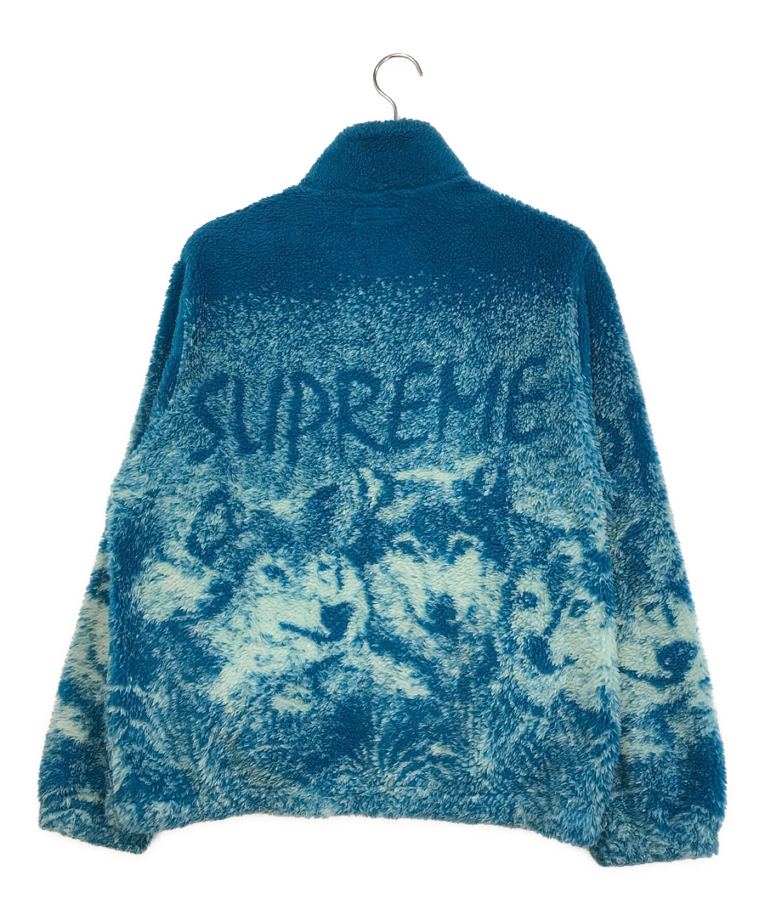 SUPREME (シュプリーム) wolf fleece Jacket ブルー サイズ:M