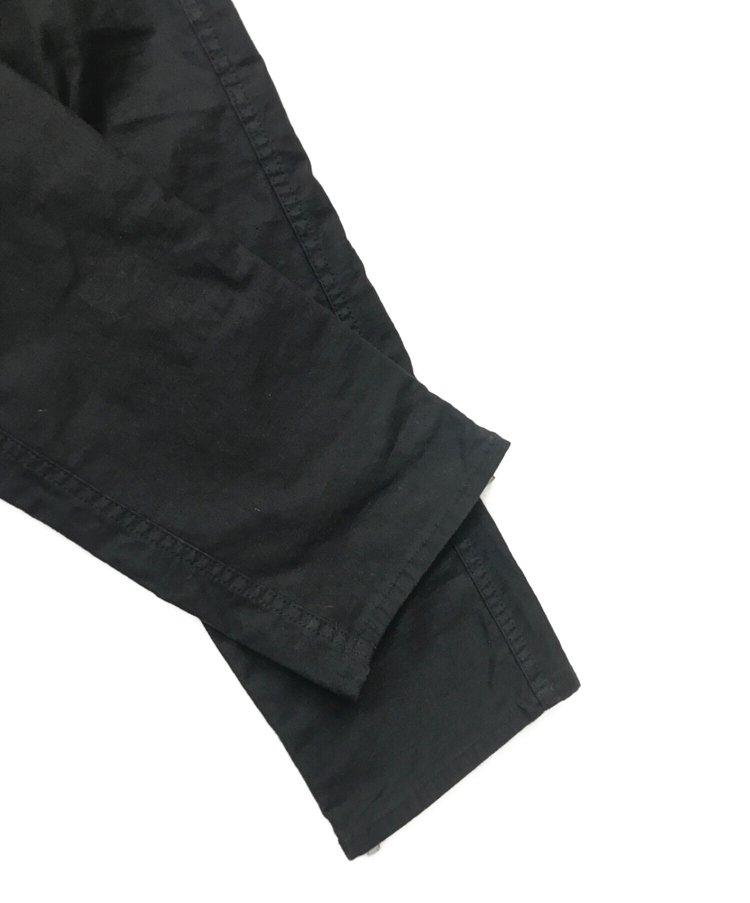 nonnative (ノンネイティブ) WORKER JEANS C/P BACK SATIN  STRETCH/ワーカージーンズC/Pバックサテンストレッチ ブラック サイズ:2