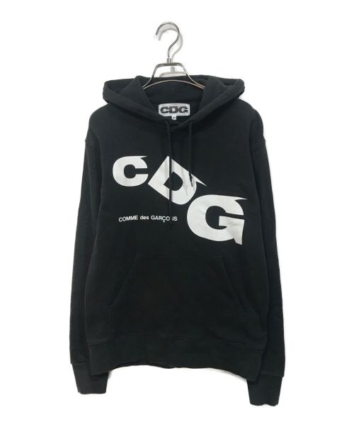 中古・古着通販】CDG (シーディージー) ドロップロゴ パーカー