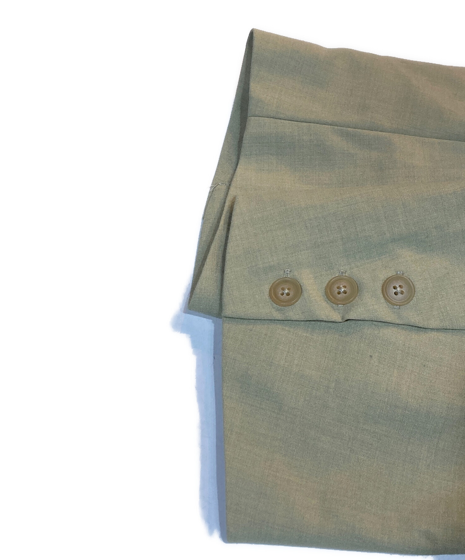 Knuth Marf (クヌースマーフ) arm slit tailored jacket 黄緑 サイズ:FREE