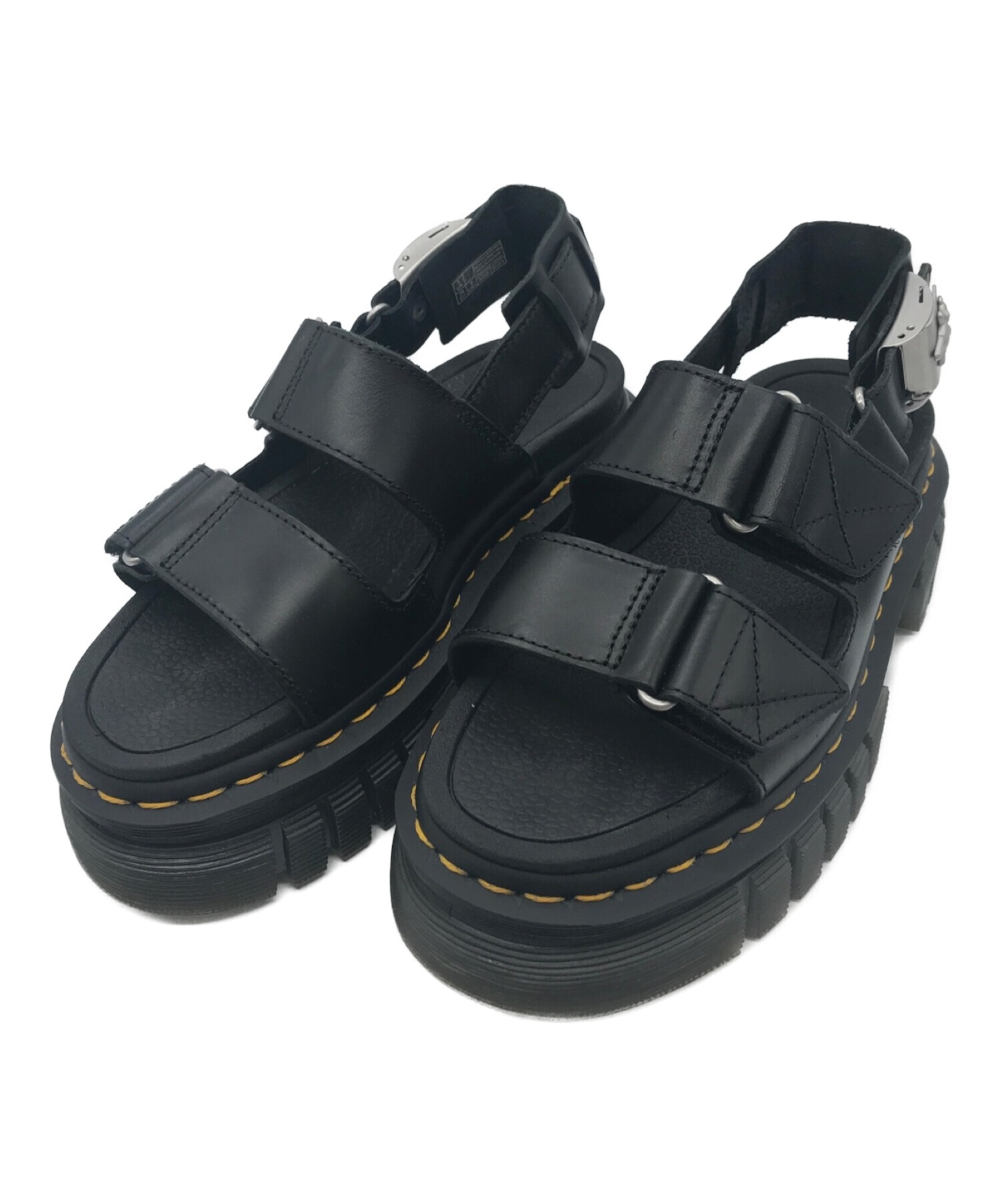 Dr.Martens×Heaven by Marc Jacobs (ドクターマーチン×ヘブン バイ マーク ジェイコブス) RICKI 2-STRAP  HMJ サンダル ブラック サイズ:US5