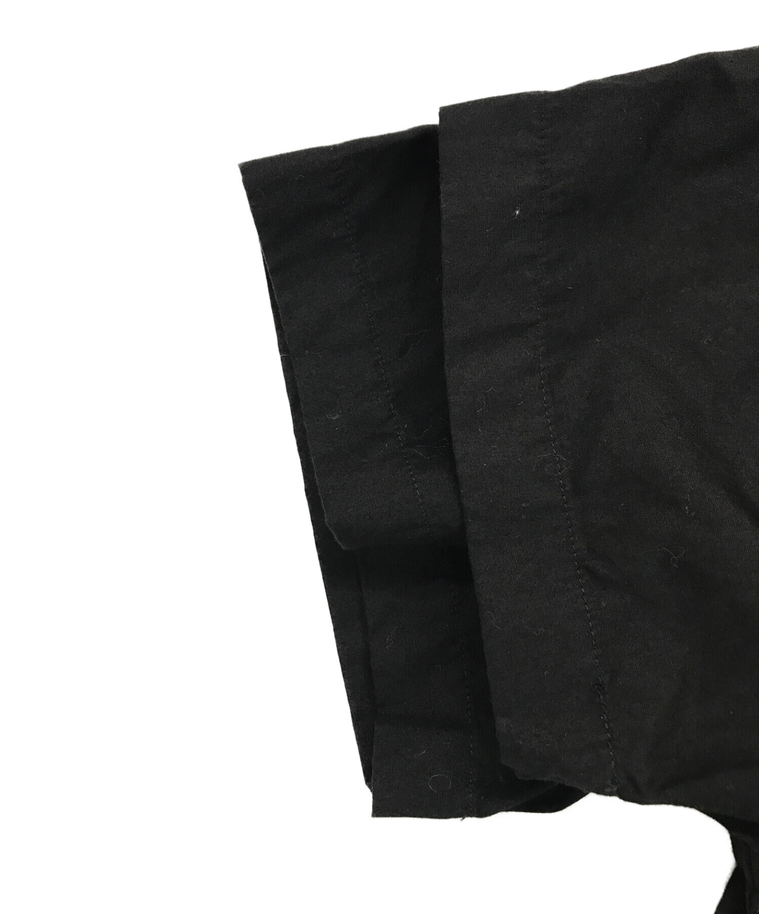 COMME des GARCONS JUNYA WATANABE (コムデギャルソンジュンヤワタナベ) 半袖シャツ ブラック サイズ:ss