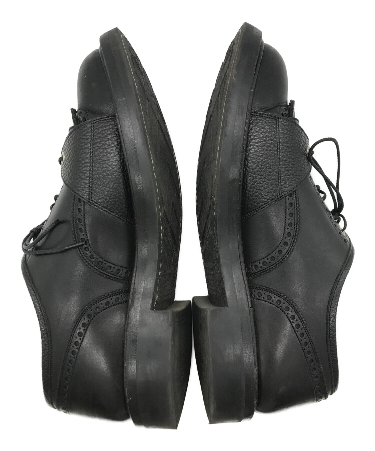 foot the coacher (フットザコーチャー) COMMANDO SHOES ブラック サイズ:8 1/2