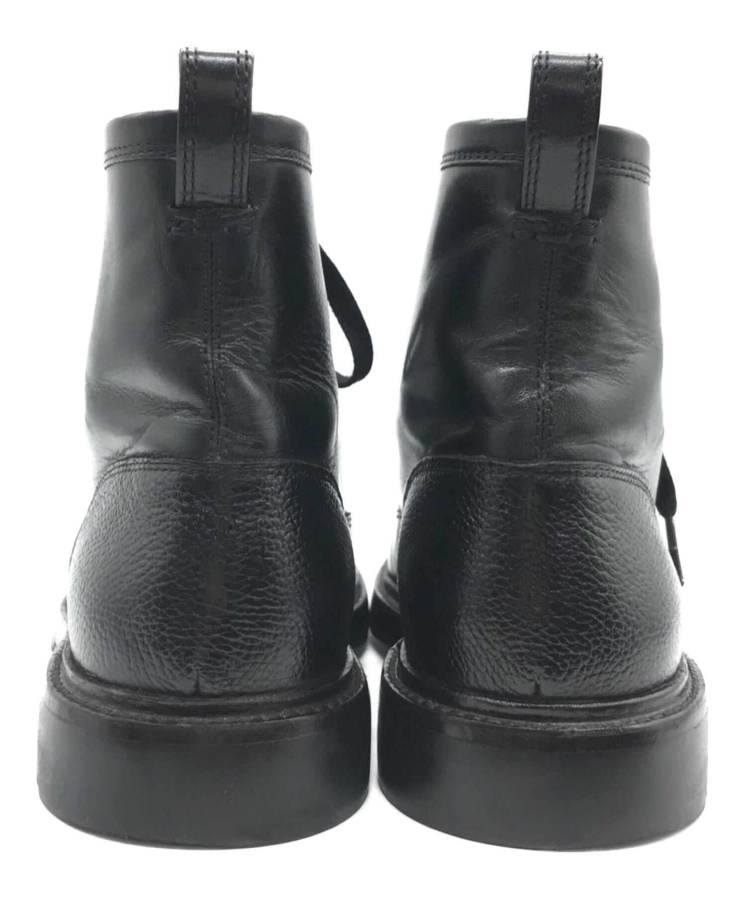 COACH (コーチ) HENRY CAP TOE BOOT ブラック サイズ:25.5