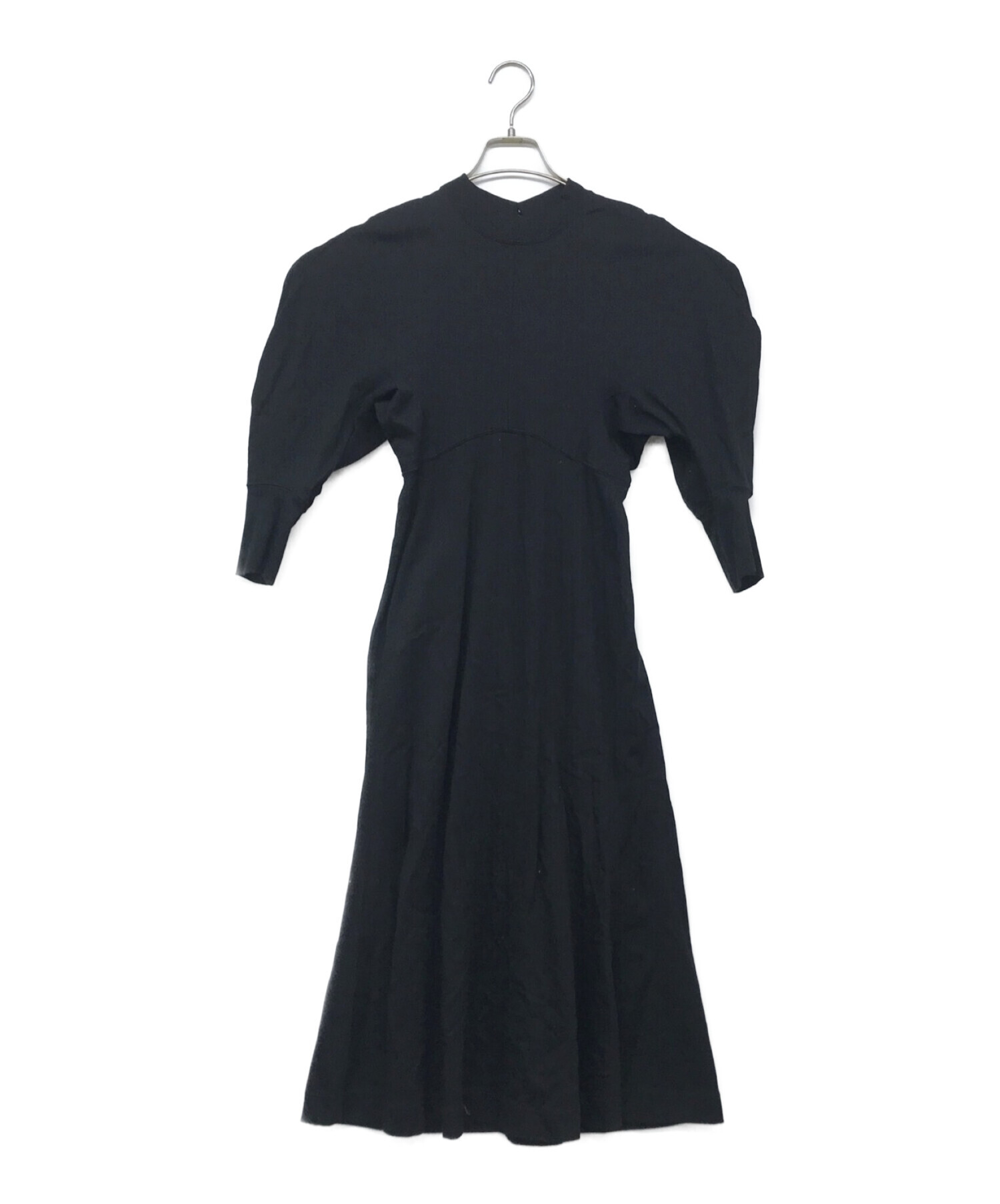 Mame Kurogouchi (マメクロゴウチ) Classic Cotton Dress/クラシックコットンﾄﾞﾚｽ ブラック サイズ:1