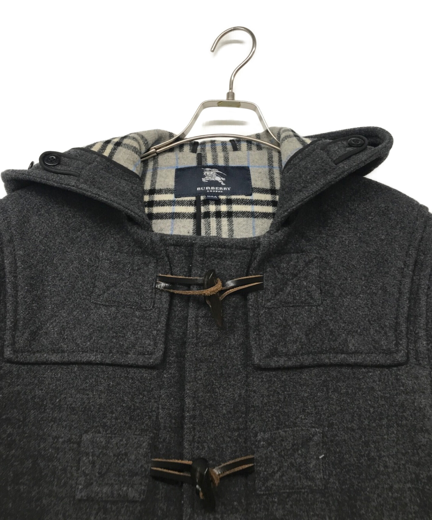 BURBERRY (バーバリー) ダッフルコート グレー サイズ: 160A