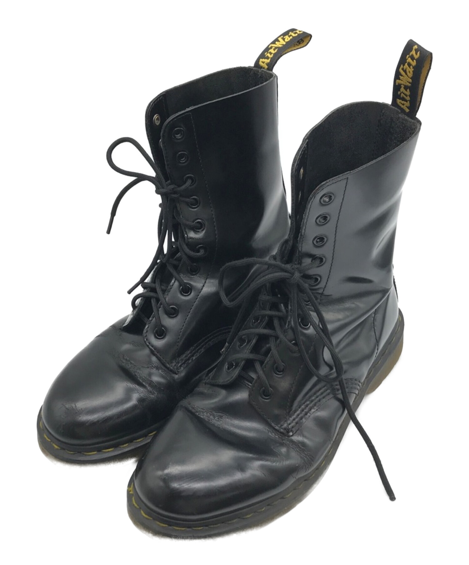 ドクターマーチン  10ホール UK9 黒 ブラック靴/シューズ