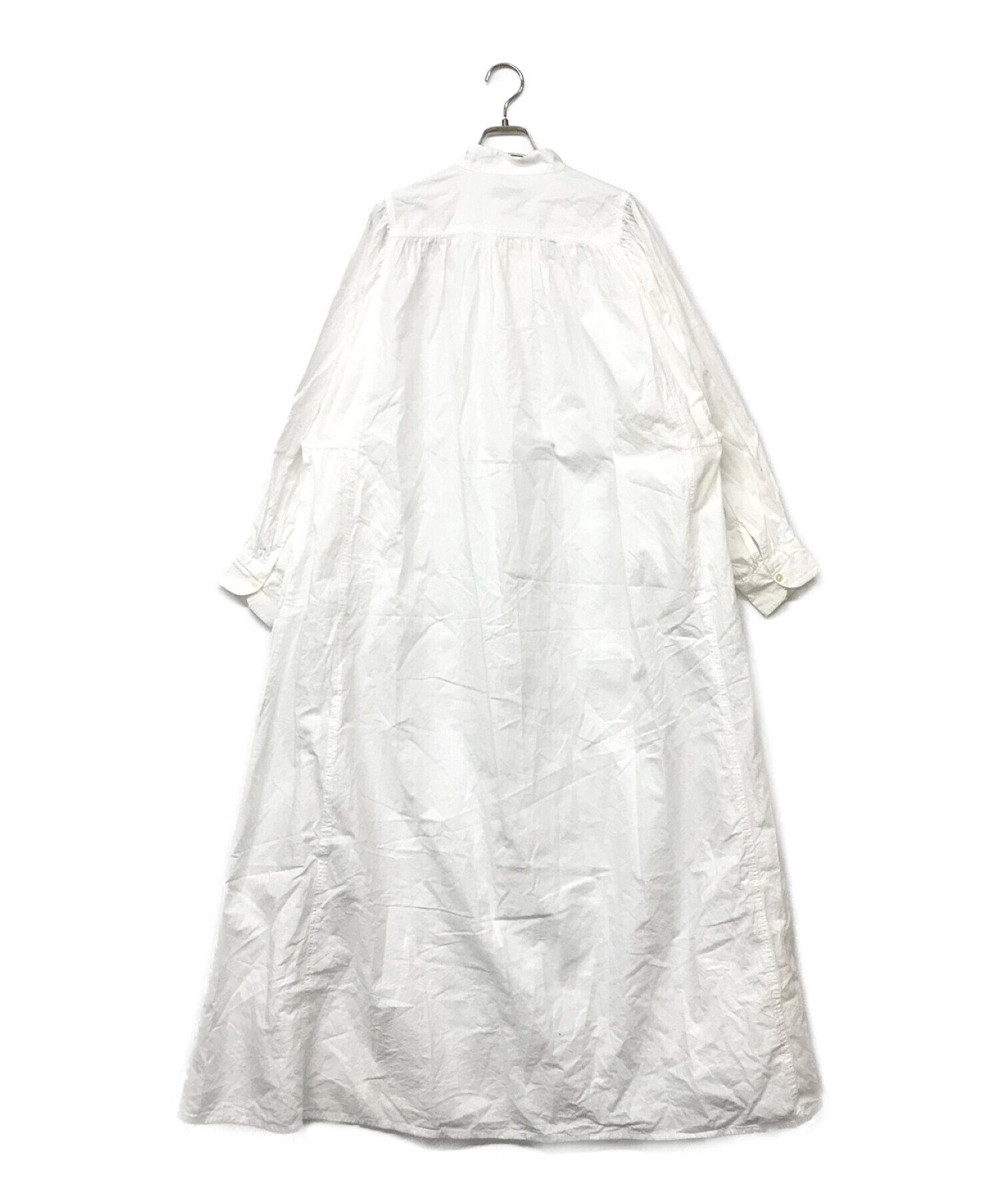 TEN×RON HERMAN (テン×ロンハーマン) カフタンドレス ホワイト サイズ:なし