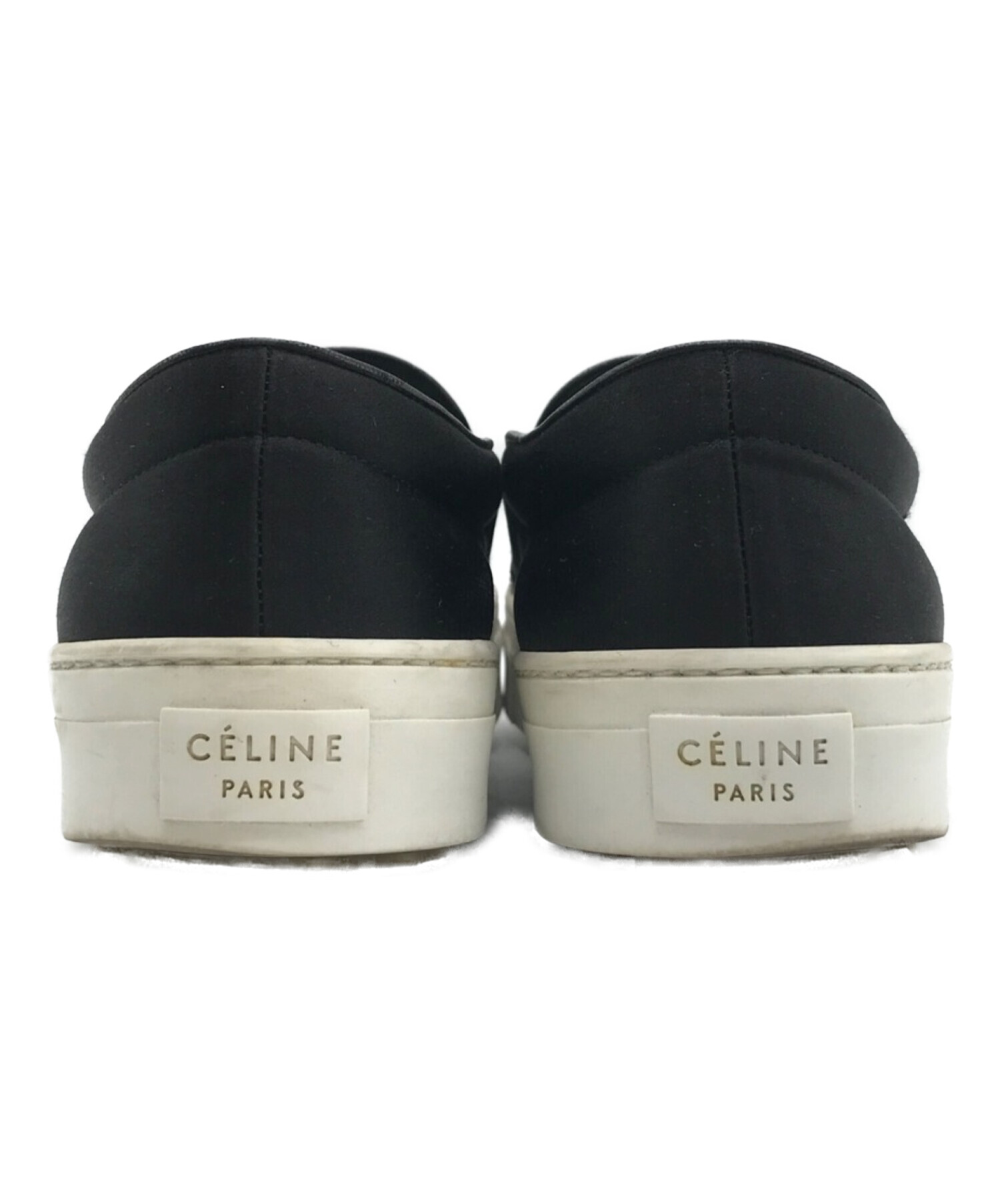 CELINE (セリーヌ) スリッポン ブラック サイズ: 36 1/2