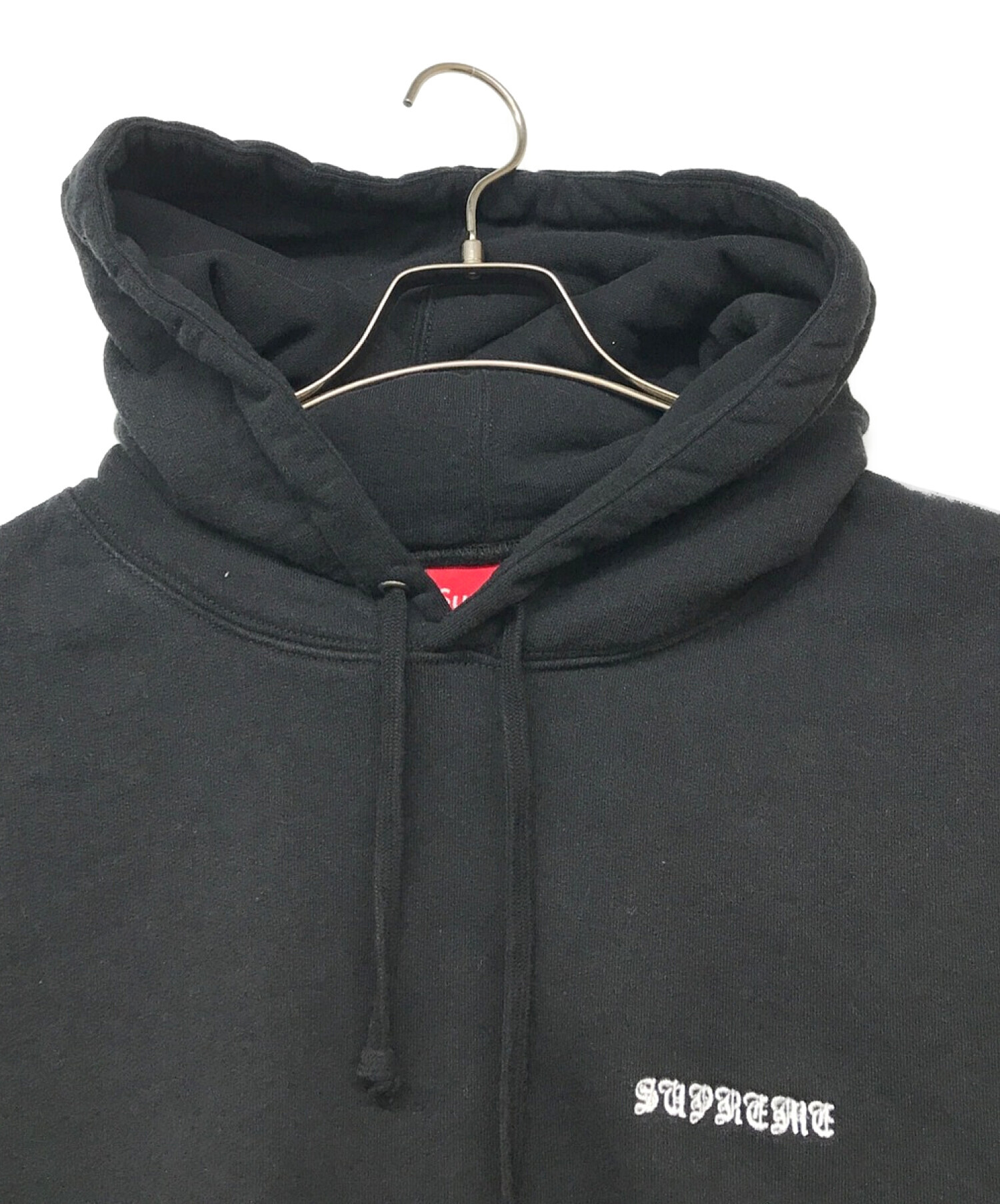 SUPREME (シュプリーム) peace hooded sweatshirt/ピースフーデッドスウェットシャツ ブラック サイズ:M