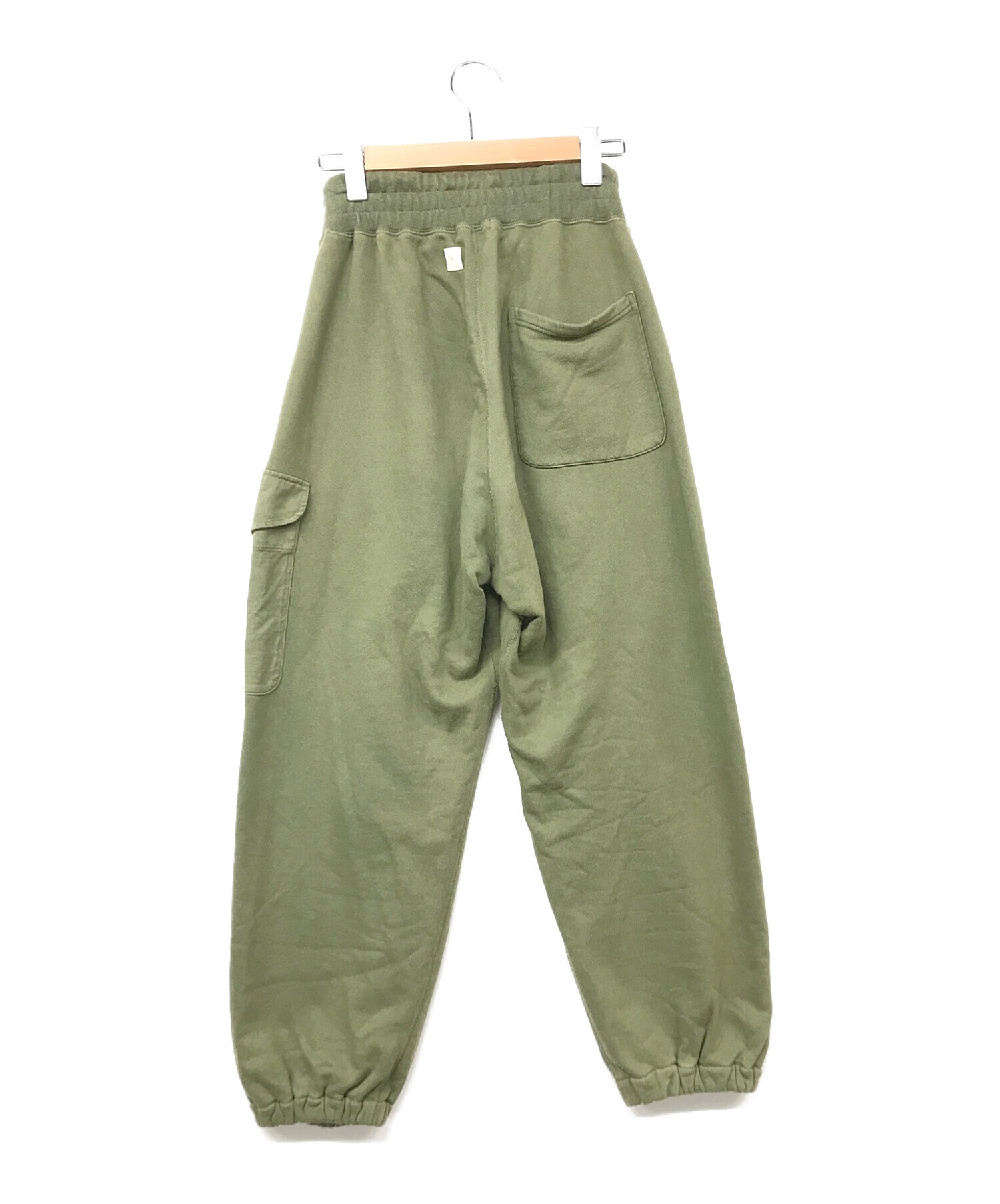 NIGEL CABOURN (ナイジェルケーボン) FRENCH TERRY BRITISH ARMY SWEAT PANT オリーブ サイズ:32