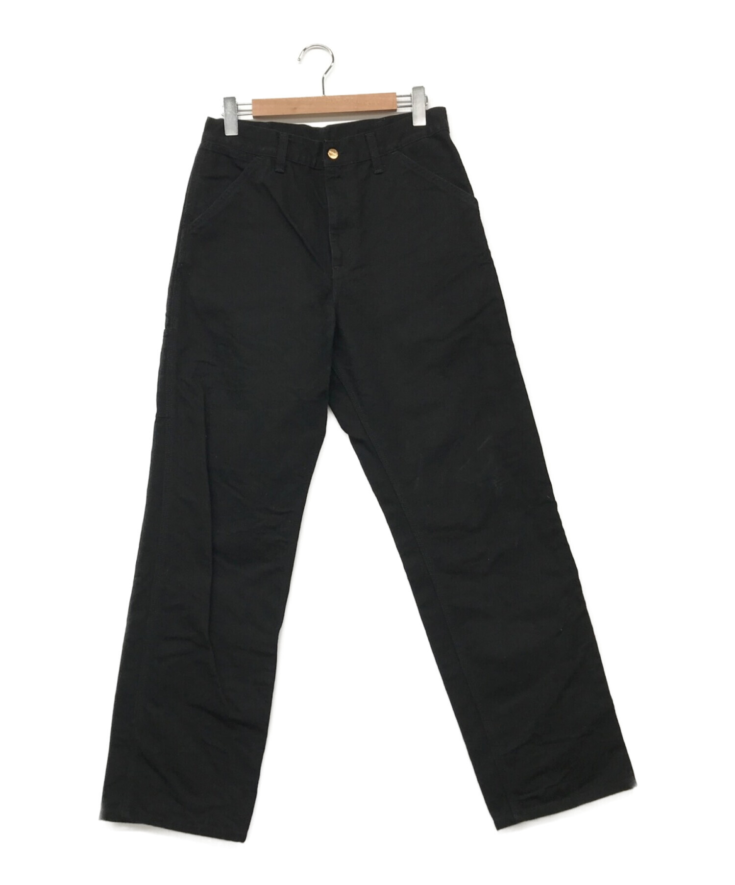 CarHartt (カーハート) SINGLE KNEE PANTS/」シングルニーパンツ ブラック サイズ:W30×L32