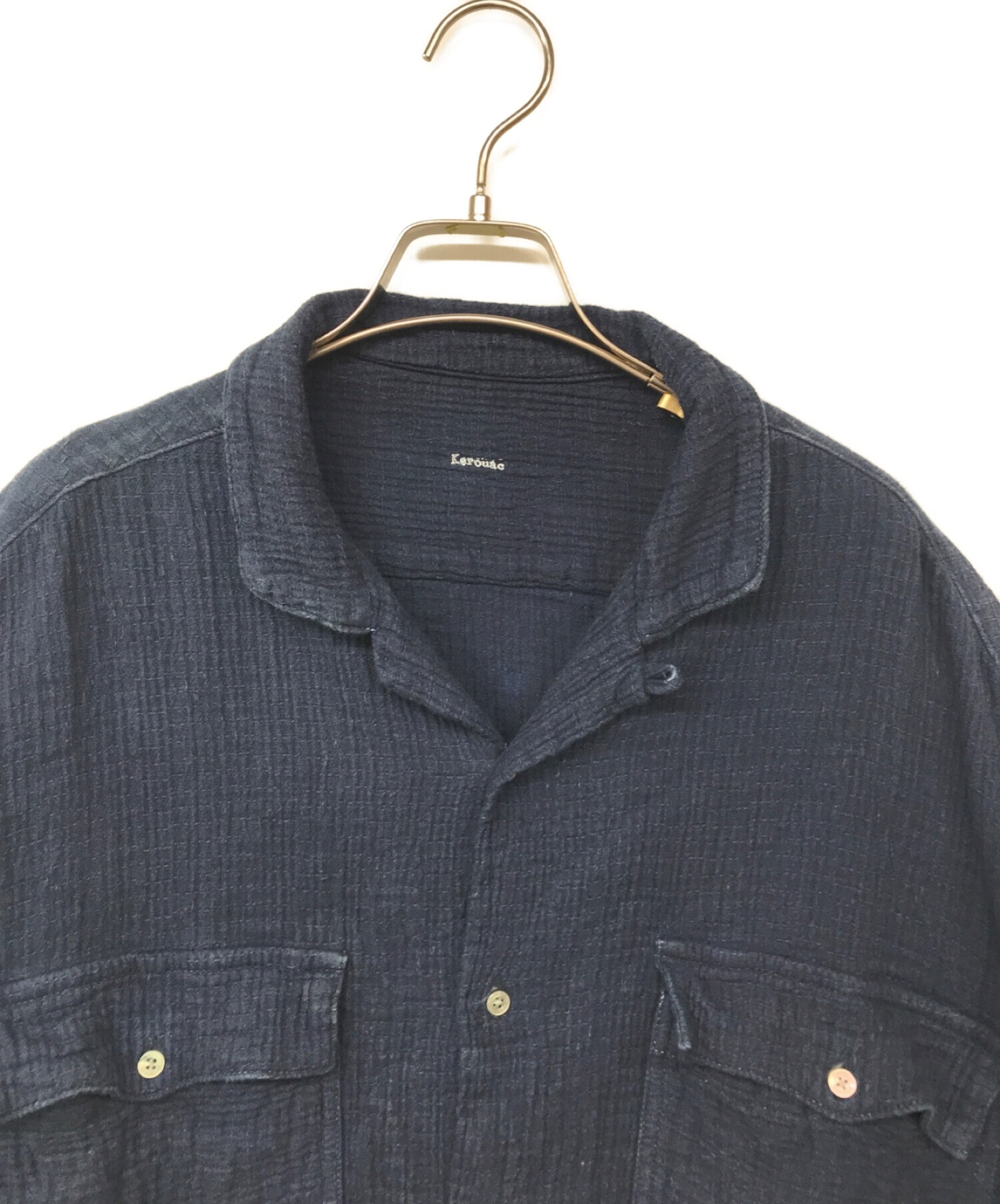 PORTER CLASSIC サシコスーパーライトケルアックシャツ SIZE L - シャツ