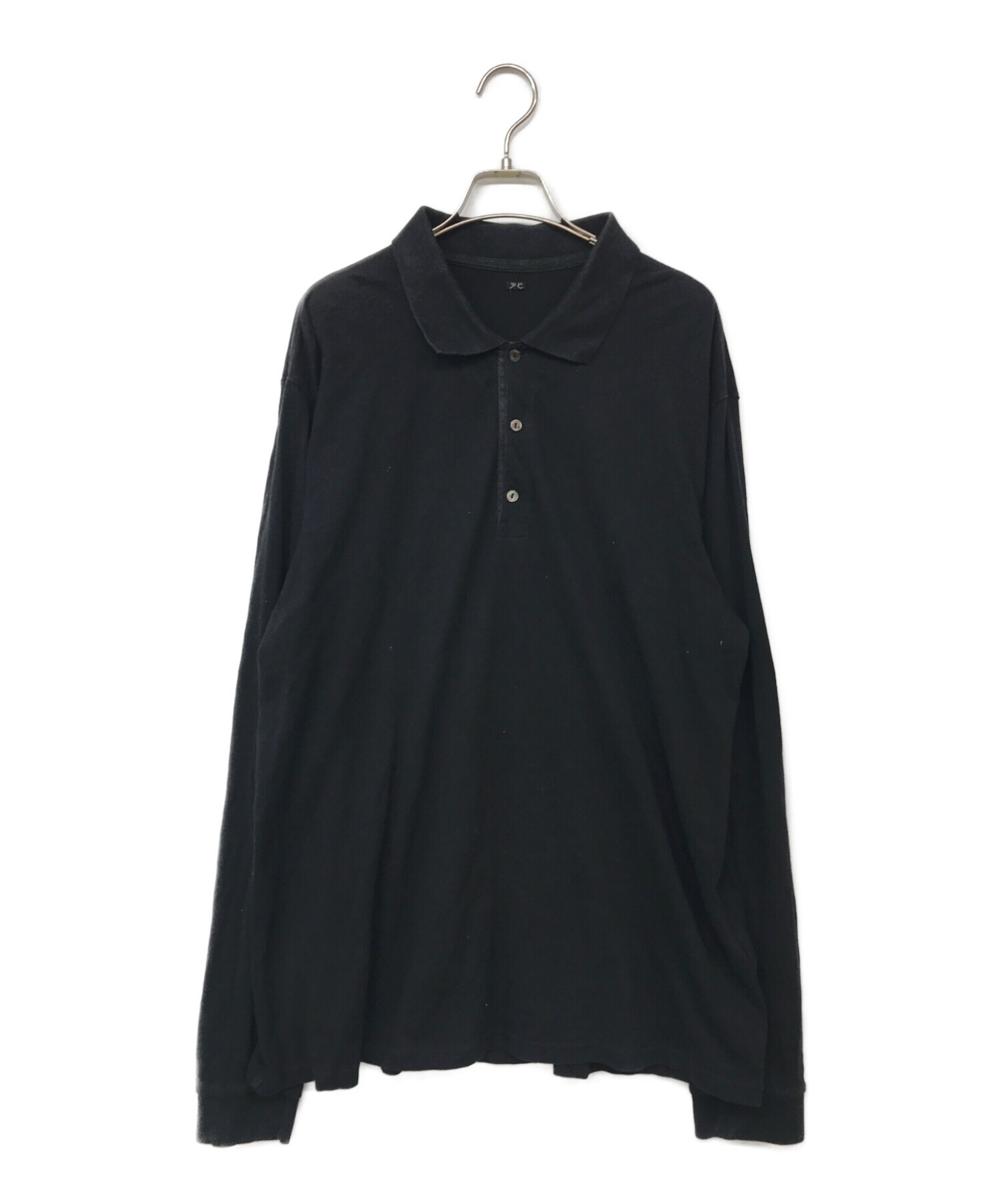 Porter Classic (ポータークラシック) SUVIN GOLD POLO SHIRT ブラック サイズ:XL