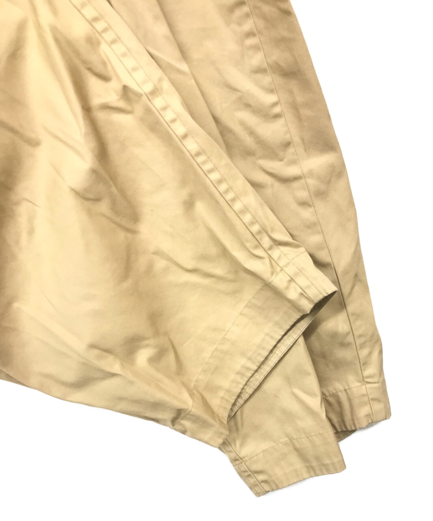 中古・古着通販】Porter Classic (ポータークラシック) GABARDINE BEBOP PANTS/ギャバジンビバップパンツ ベージュ  サイズ:L｜ブランド・古着通販 トレファク公式【TREFAC FASHION】スマホサイト