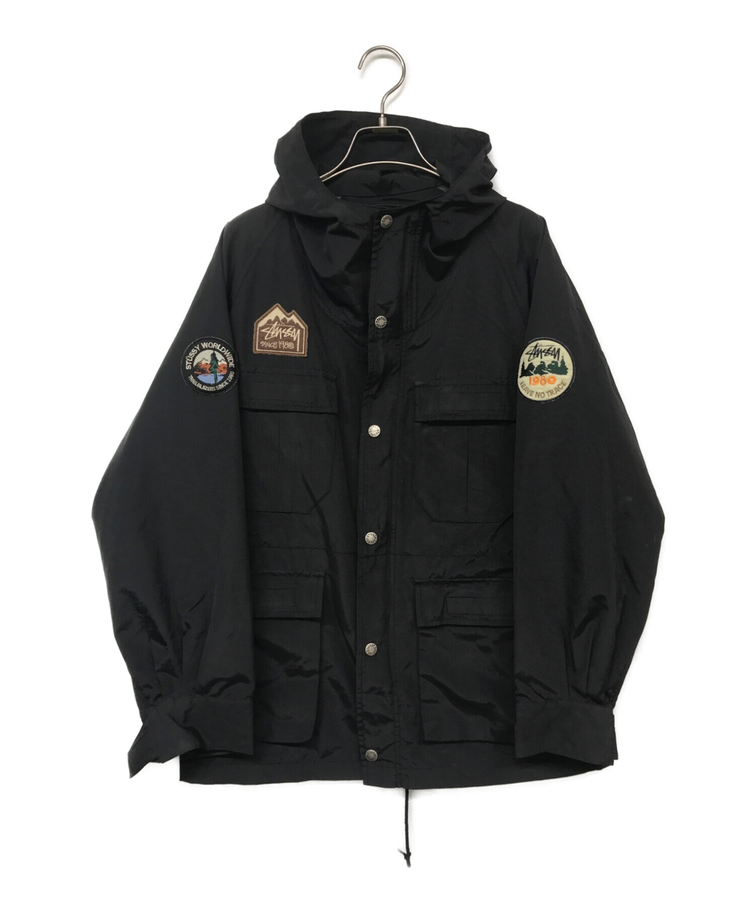 stussy (ステューシー) ナイロンジャケット ブラック サイズ:M