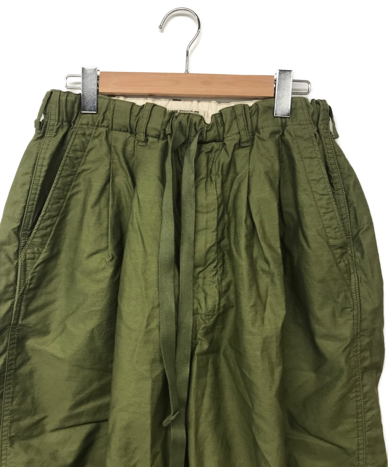 COOTIE PRODUCTIONS (クーティープロダクツ) Back Satin Error Fit Utility Easy Pants  グリーン サイズ:M