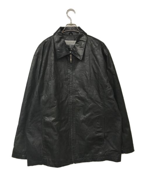 中古・古着通販】NIKE (ナイキ) レザージャケット ブラック サイズ:XL ...