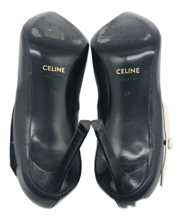 中古・古着通販】CELINE (セリーヌ) ヒールパンプス ブラック サイズ