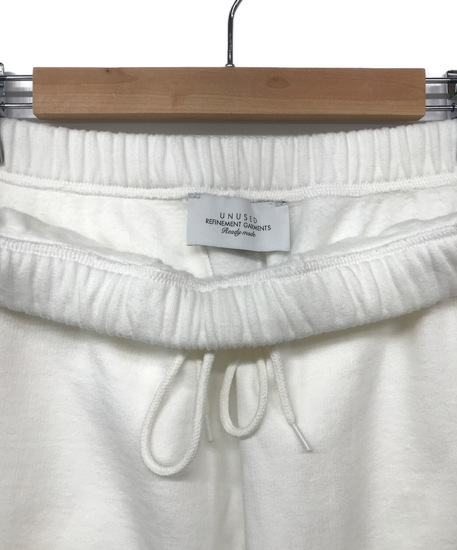 UNUSED (アンユーズド) sweat pants ホワイト サイズ:３