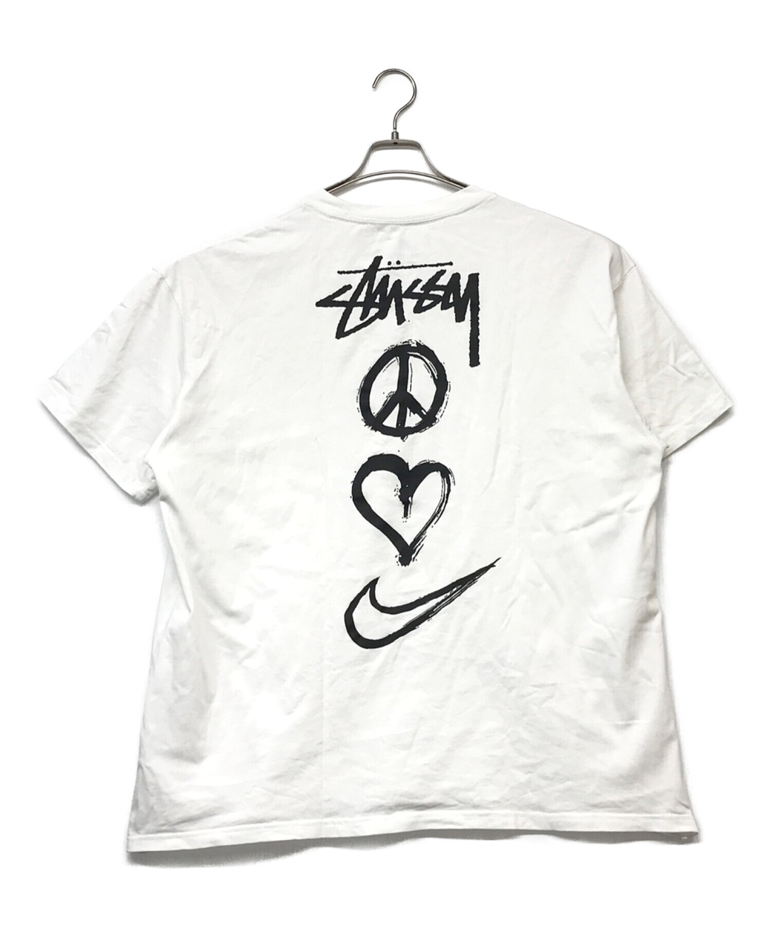 NIKE (ナイキ) stussy (ステューシー) Stussy × Nike NRG SS Tee ホワイト サイズ:XL