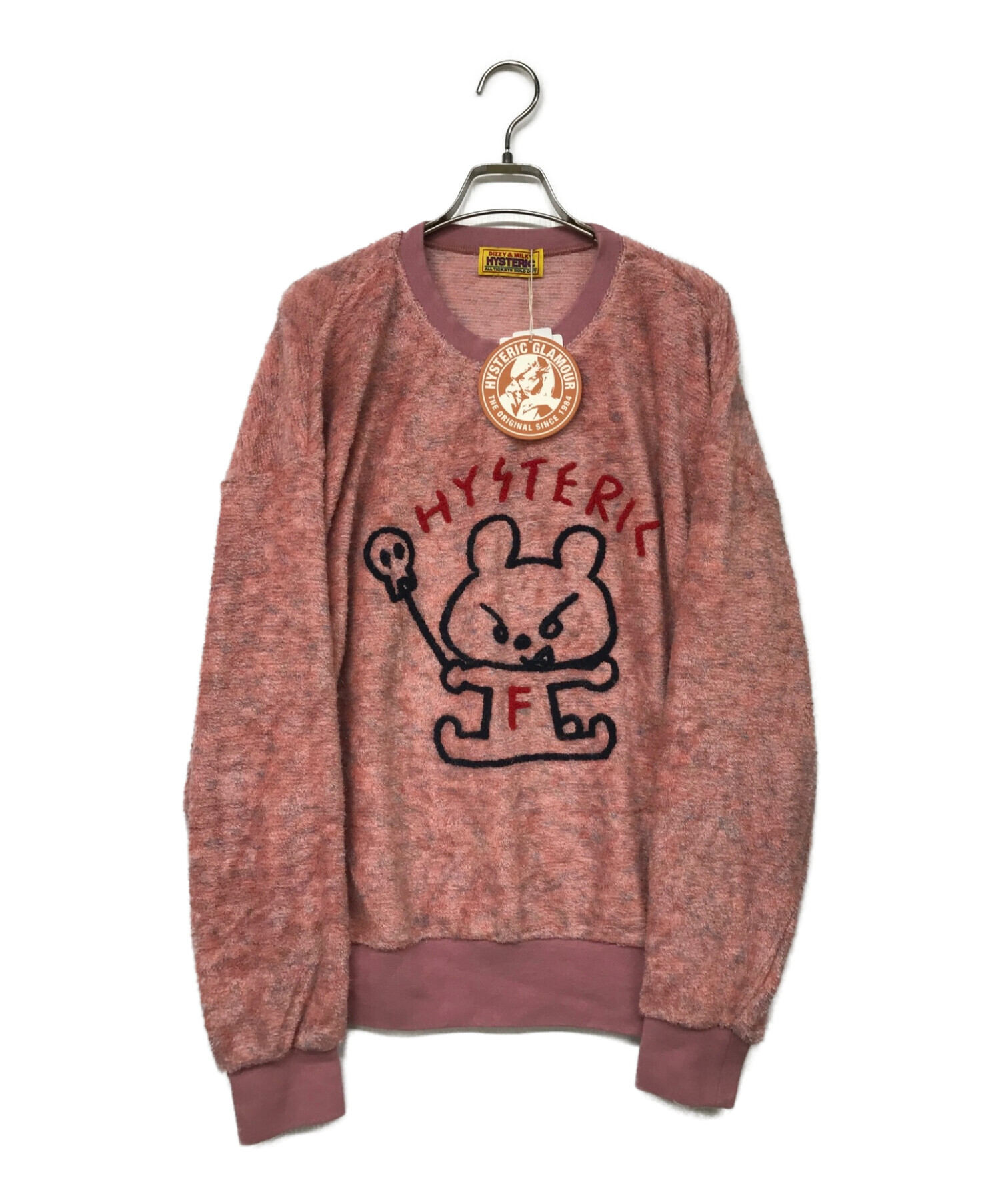 Hysteric Glamour (ヒステリックグラマー) HYS RABBIT スウェット ピンク サイズ:FREE