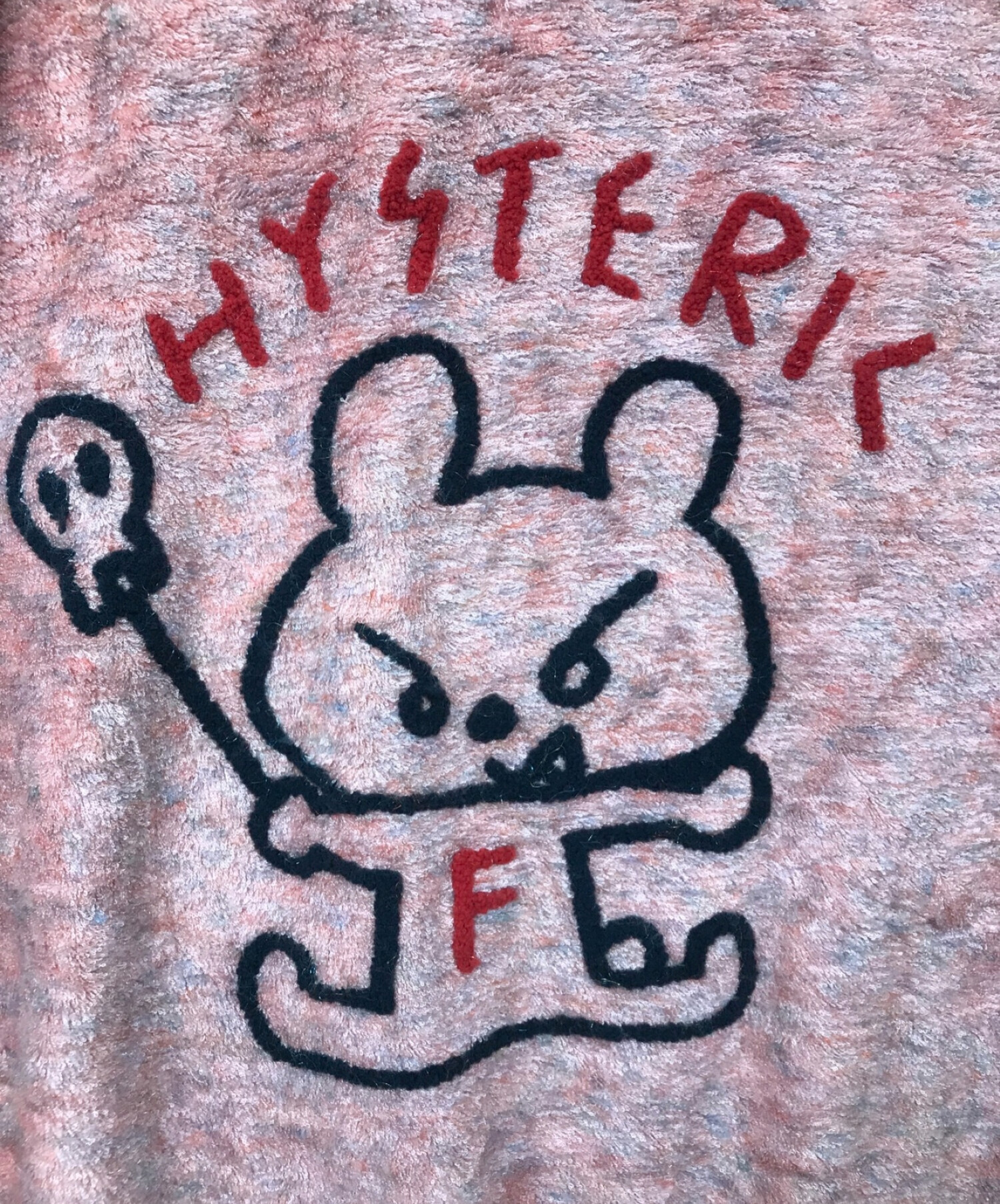 Hysteric Glamour (ヒステリックグラマー) HYS RABBIT スウェット ピンク サイズ:FREE