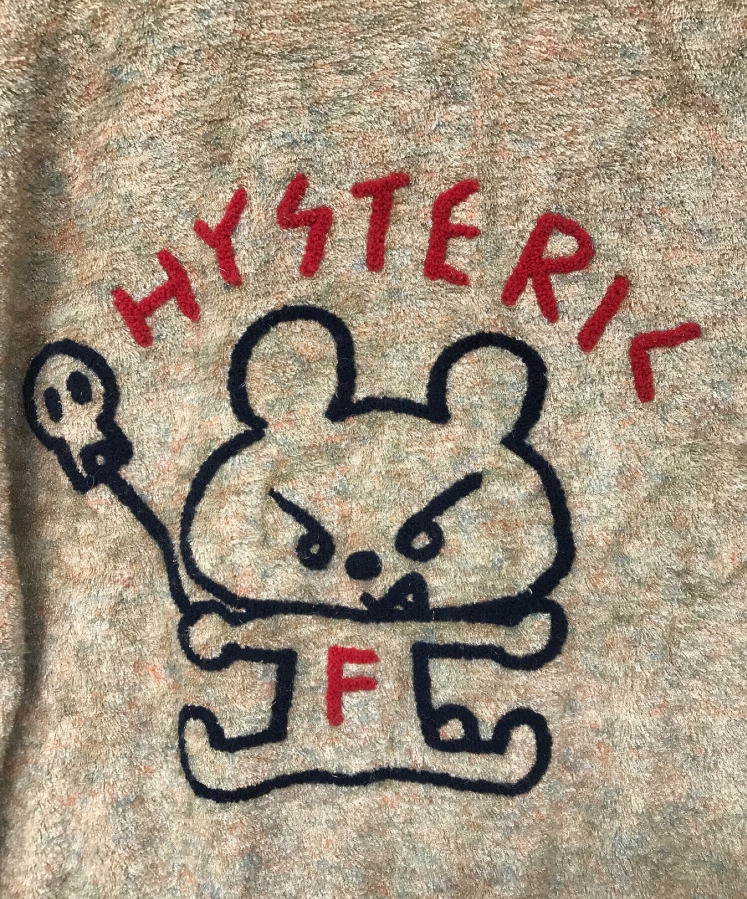 Hysteric Glamour (ヒステリックグラマー) HYS RABBIT スウェット ベージュ サイズ:FREE