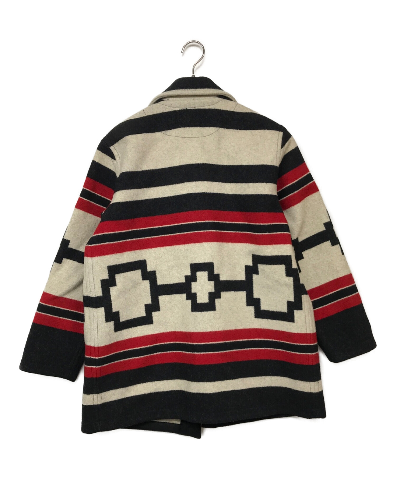 PENDLETON (ペンドルトン) ネイティブ柄 トグルボタン ウールジャケット ブラック サイズ:S