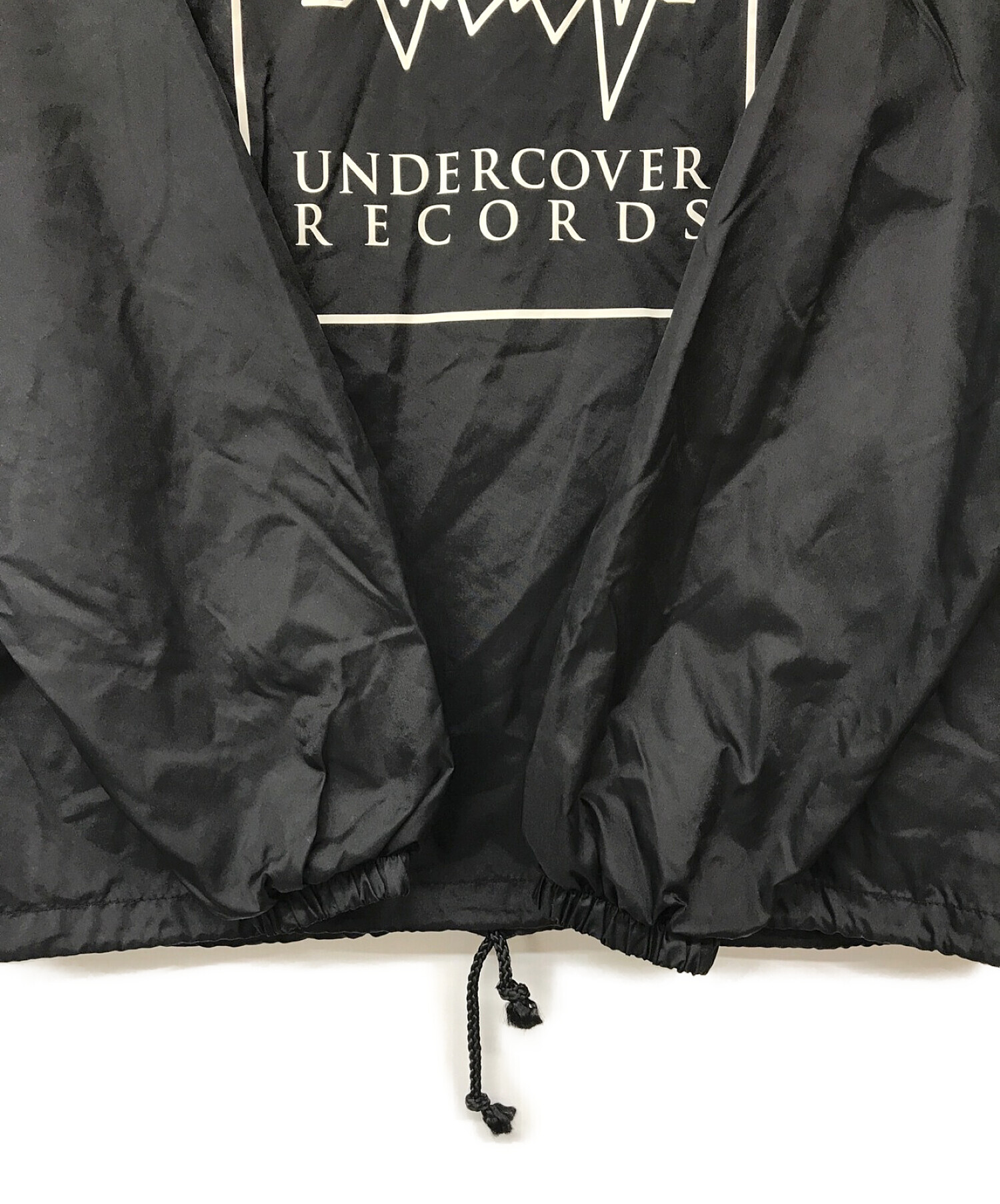 UNDERCOVER (アンダーカバー) レコード コーチ ジャケット ブラック サイズ:S