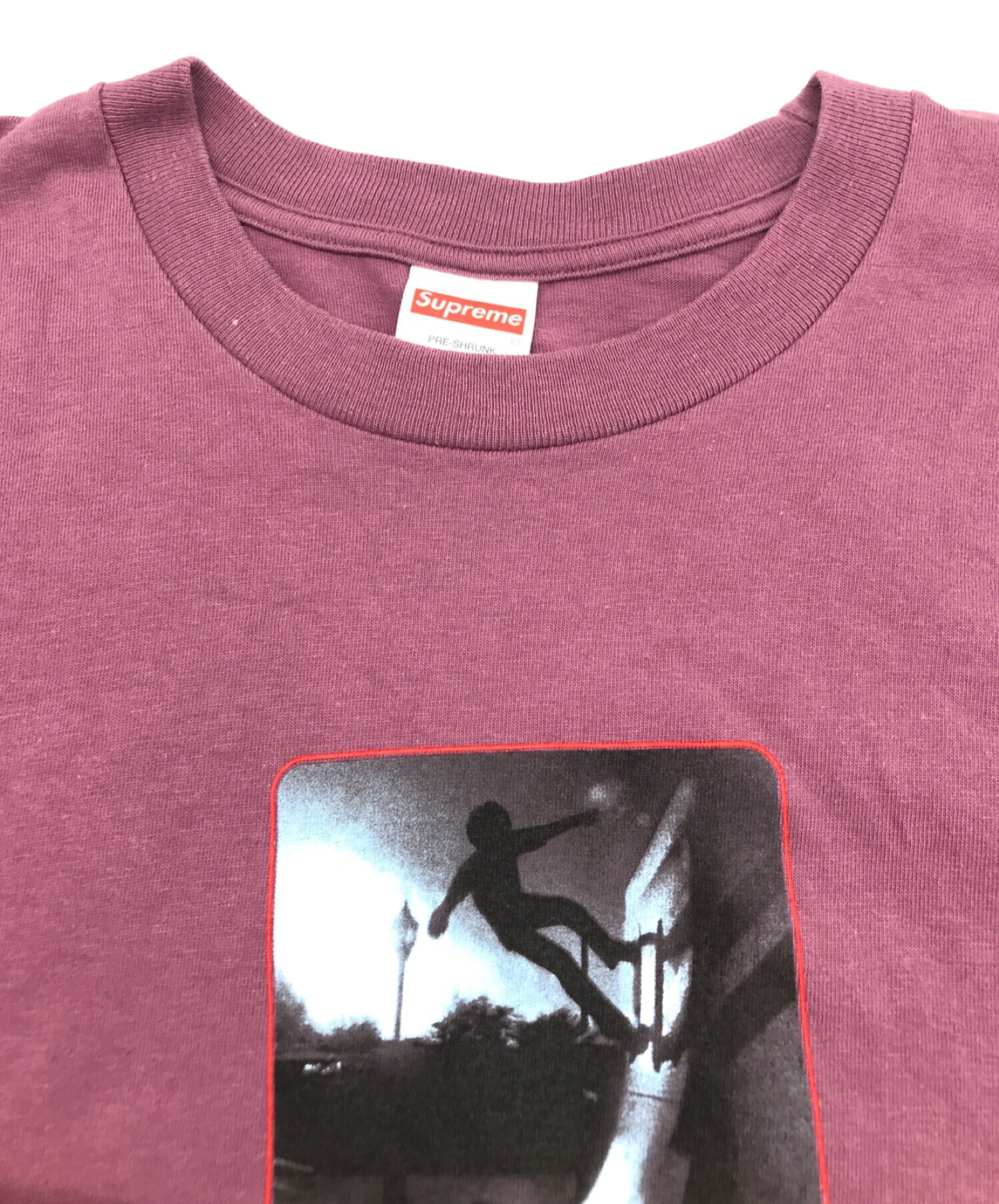 SUPREME (シュプリーム) Shadow Tee/シャドウT パープル サイズ:M