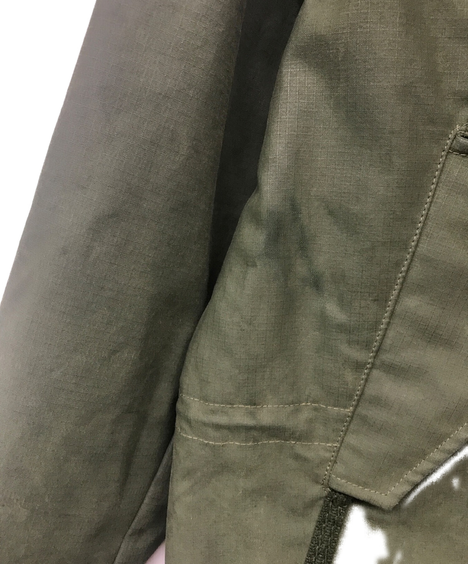 Denham (デンハム) HVANNA PARKA RE-CUT DHDRモッズコート/HVANNAパーカーリカットDHDRモッズコート カーキ  サイズ:S