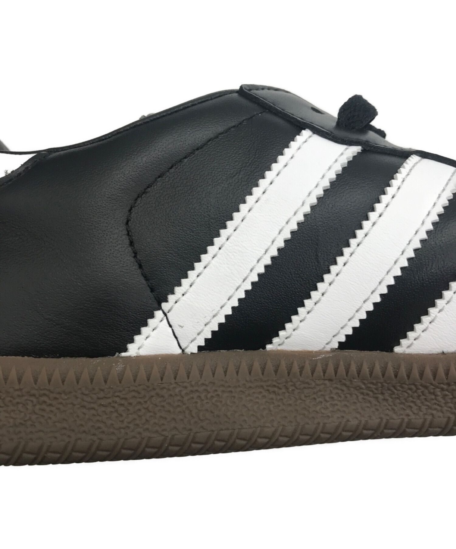 adidas (アディダス) SAMBA LEATHER/サンバレザー ブラック サイズ:27